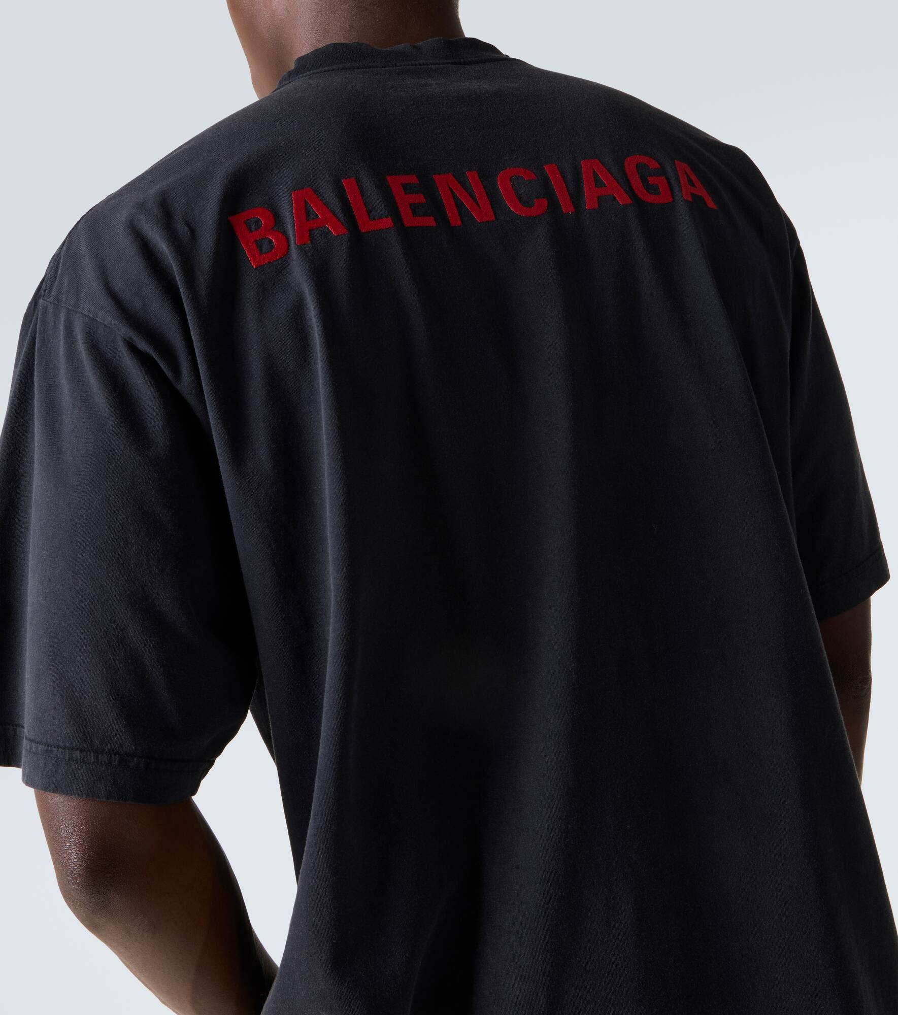 Logo cotton jersey T-shirt - 6