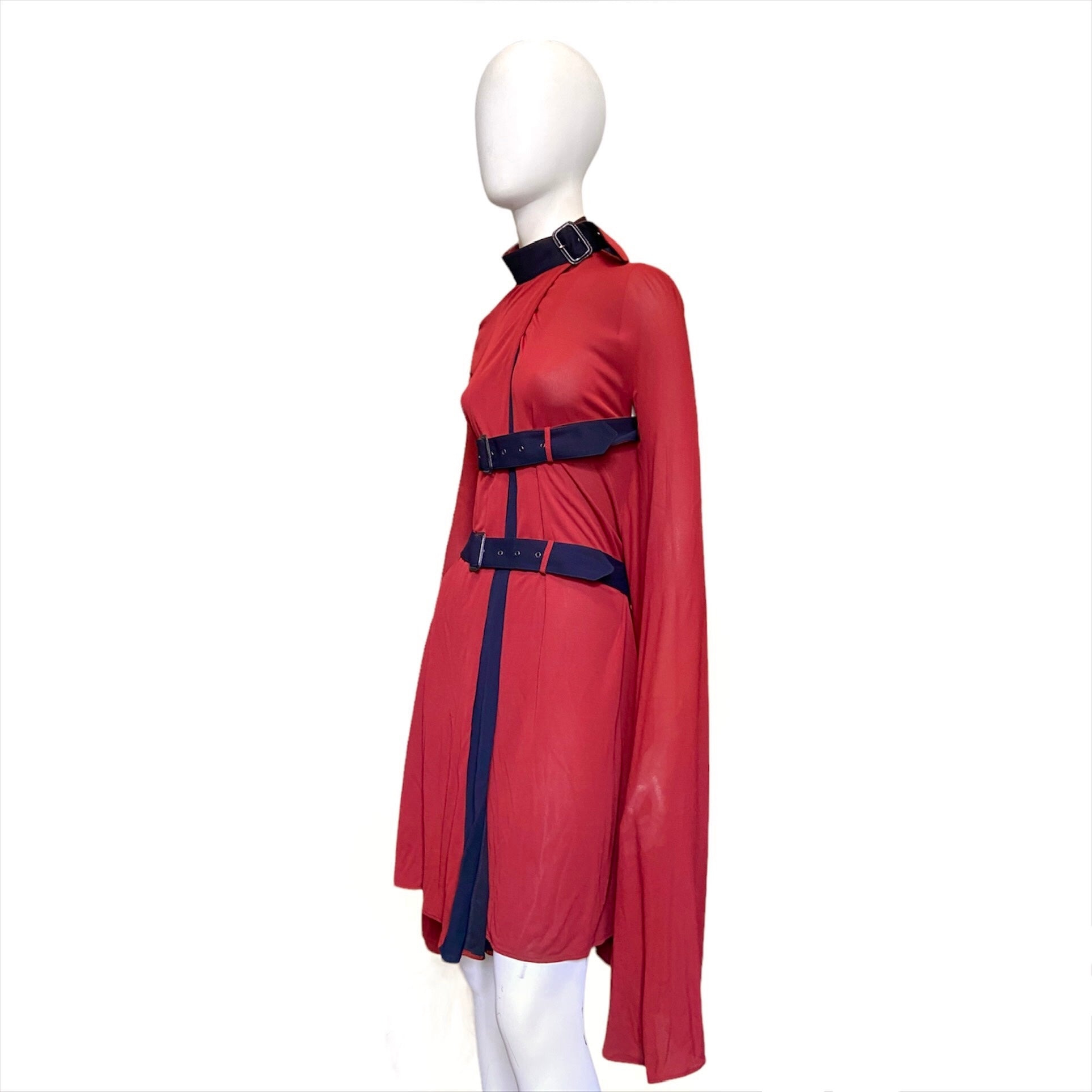 Jean Paul Gaultier fall 2009 bondage belt jacket dress - 6