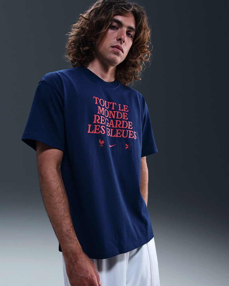 Everyone Watches Women's Sports™ "FFF" Nike by TOGETHXR Soccer T-Shirt 3