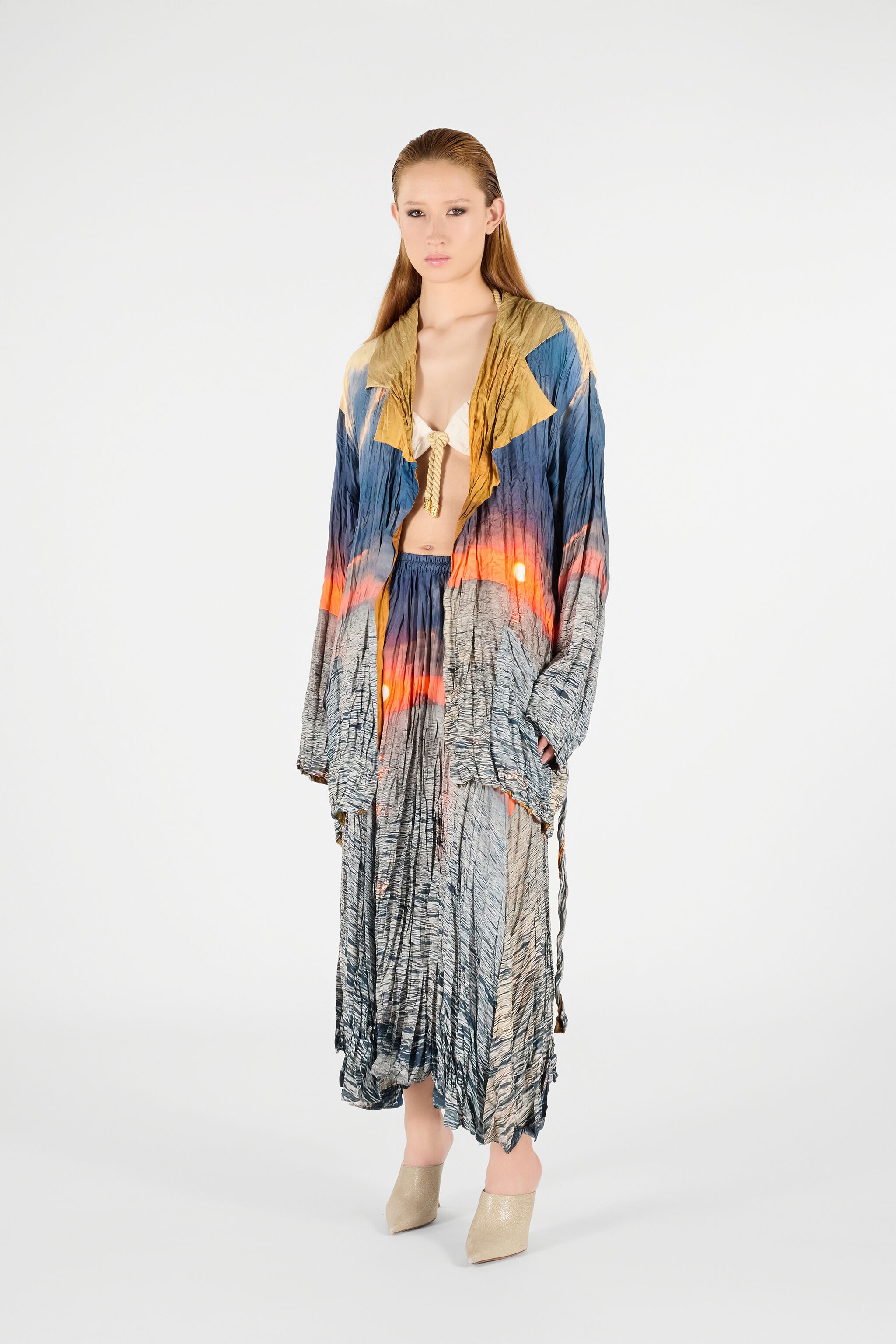 Sunrise Print Jacket - 2