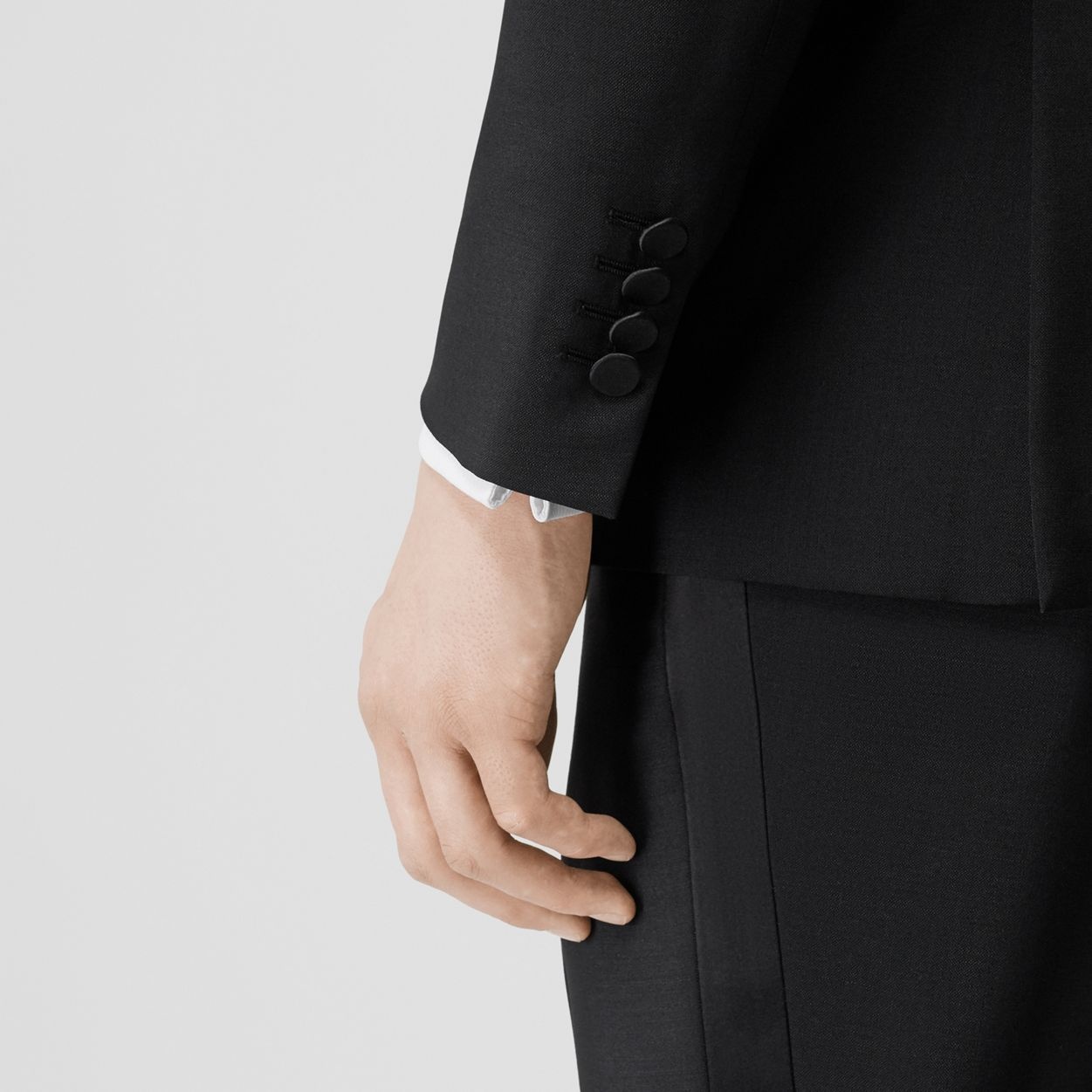 English Fit Mohair Wool Tuxedo - 5