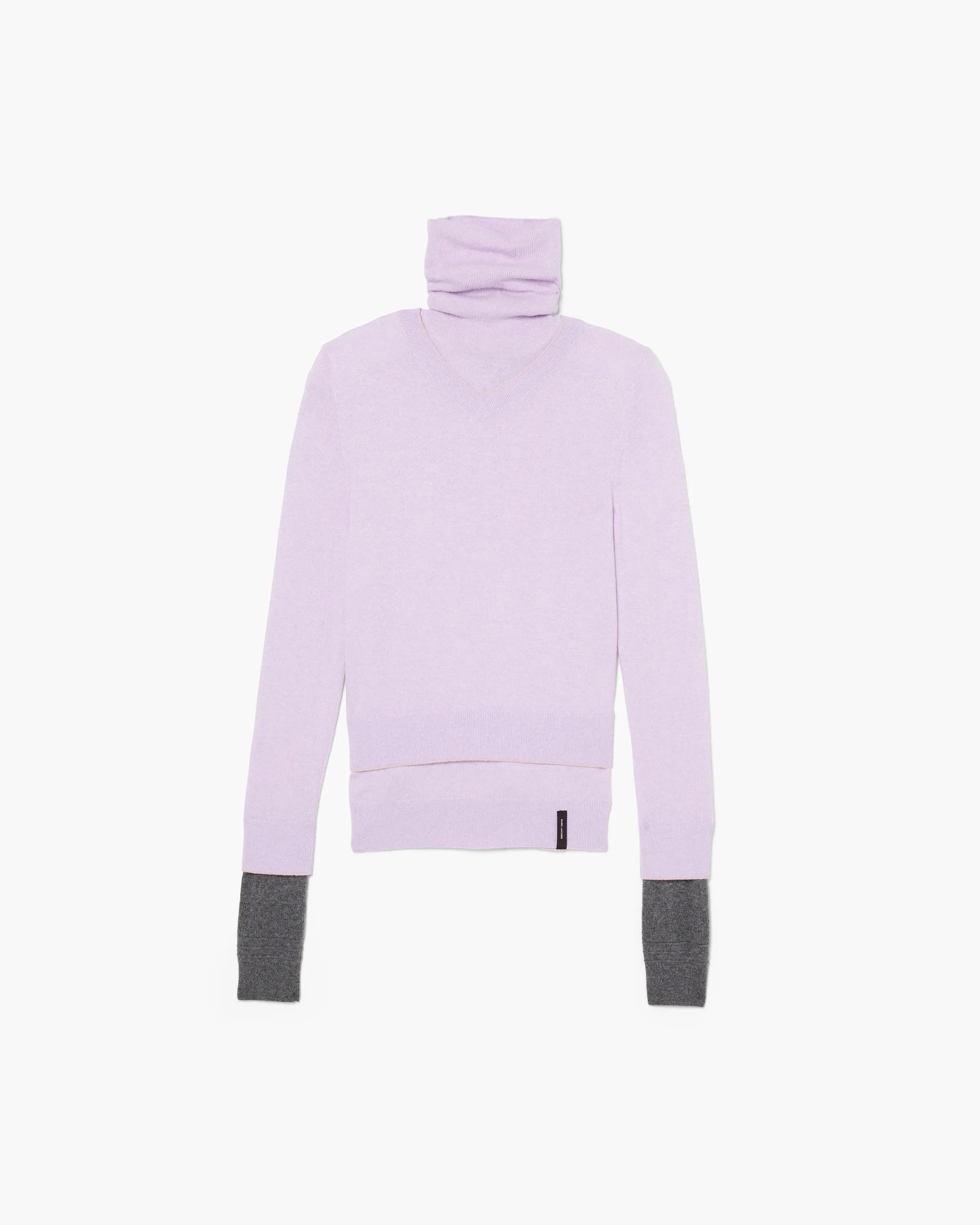 LAYERED TURTLENECK SWEATER - 1