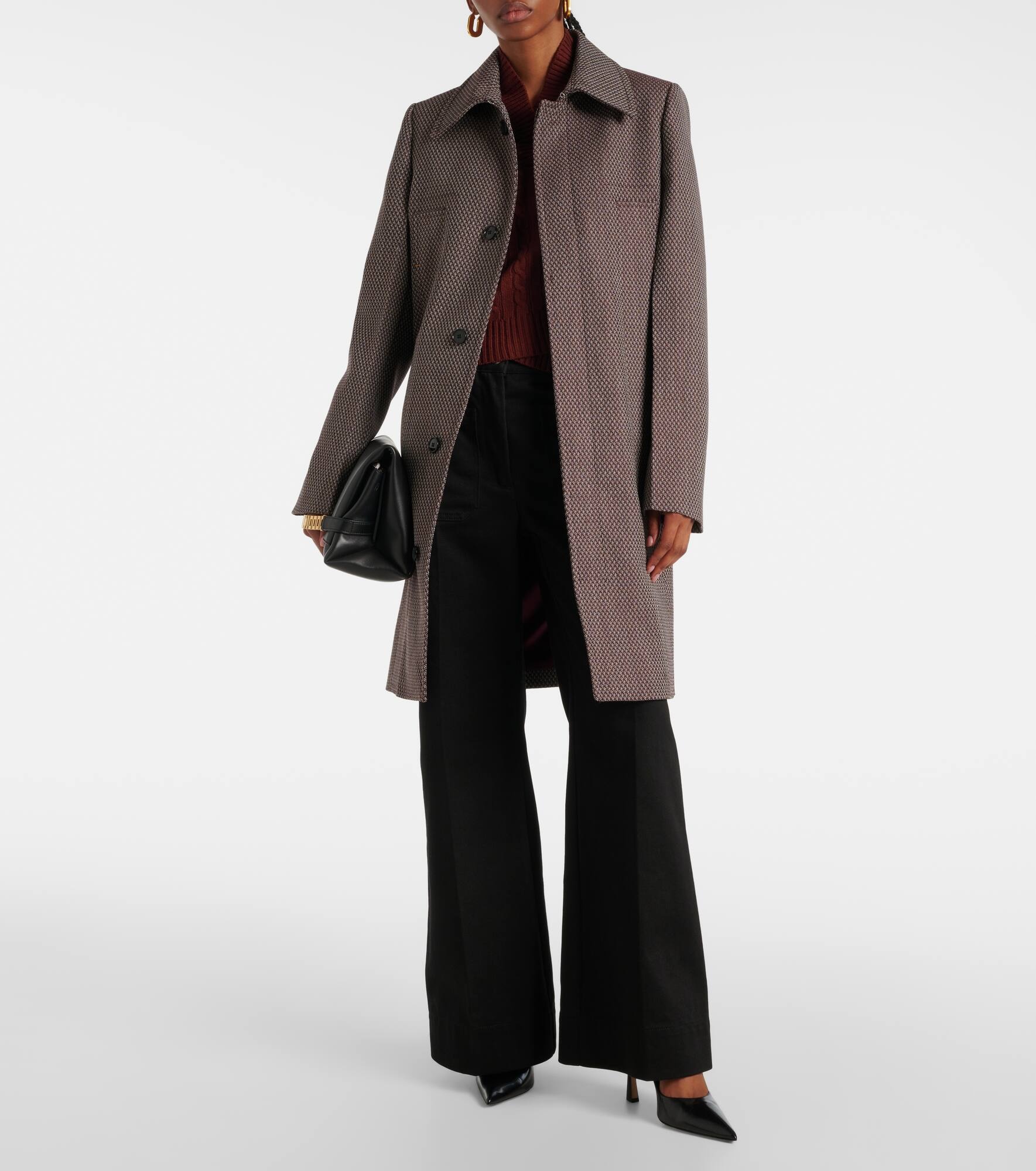 Tailored virgin wool coat - 2