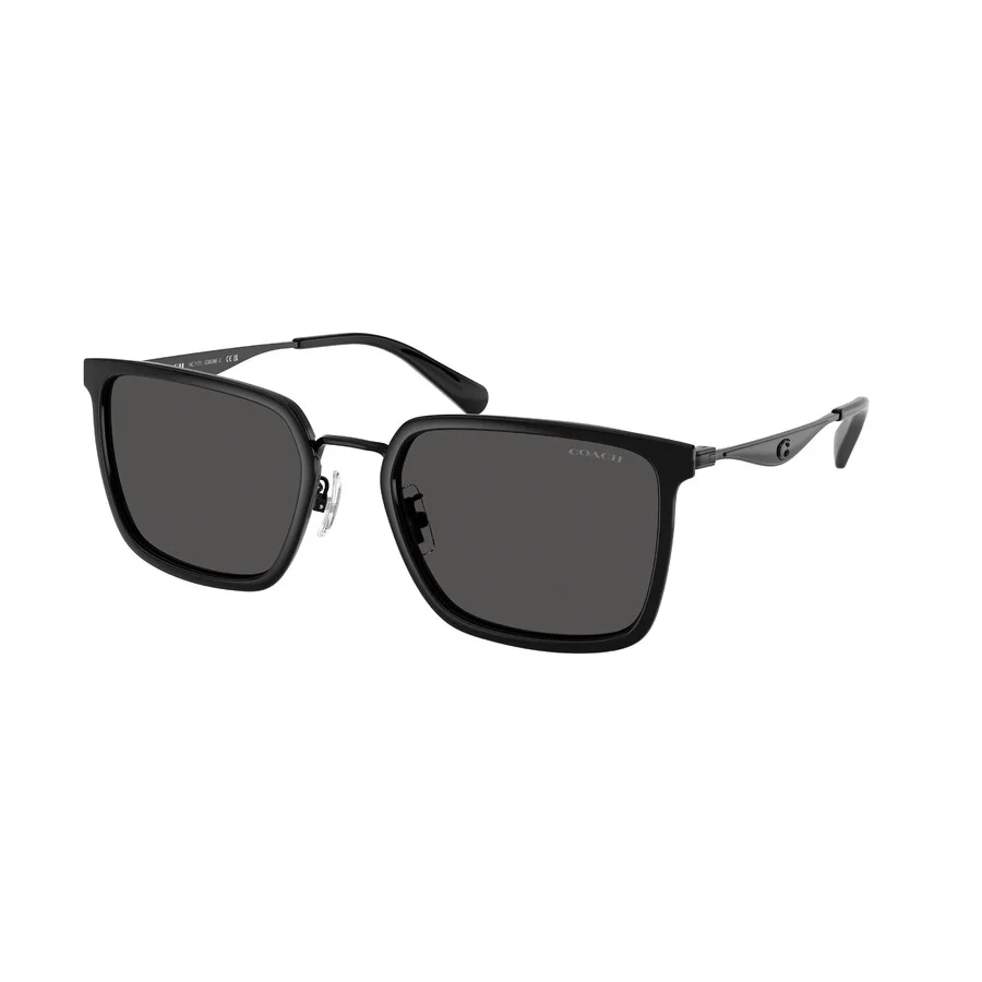 Coach Grey Square Men's Sunglasses HC7171 934487 56 - 1