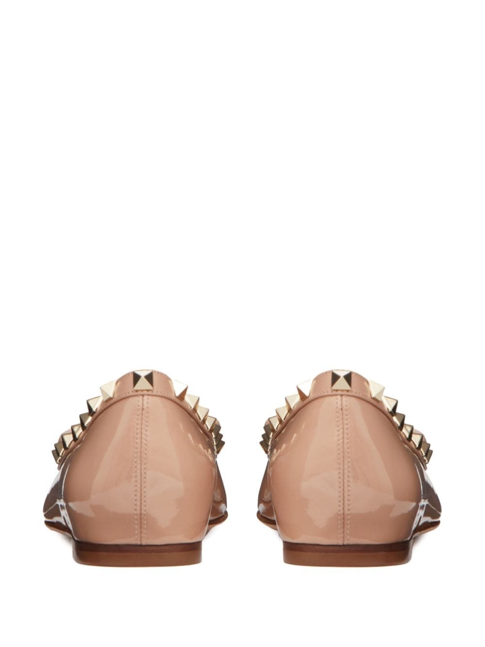 Valentino Garavani Women Rockstud Leather Ballets - 5