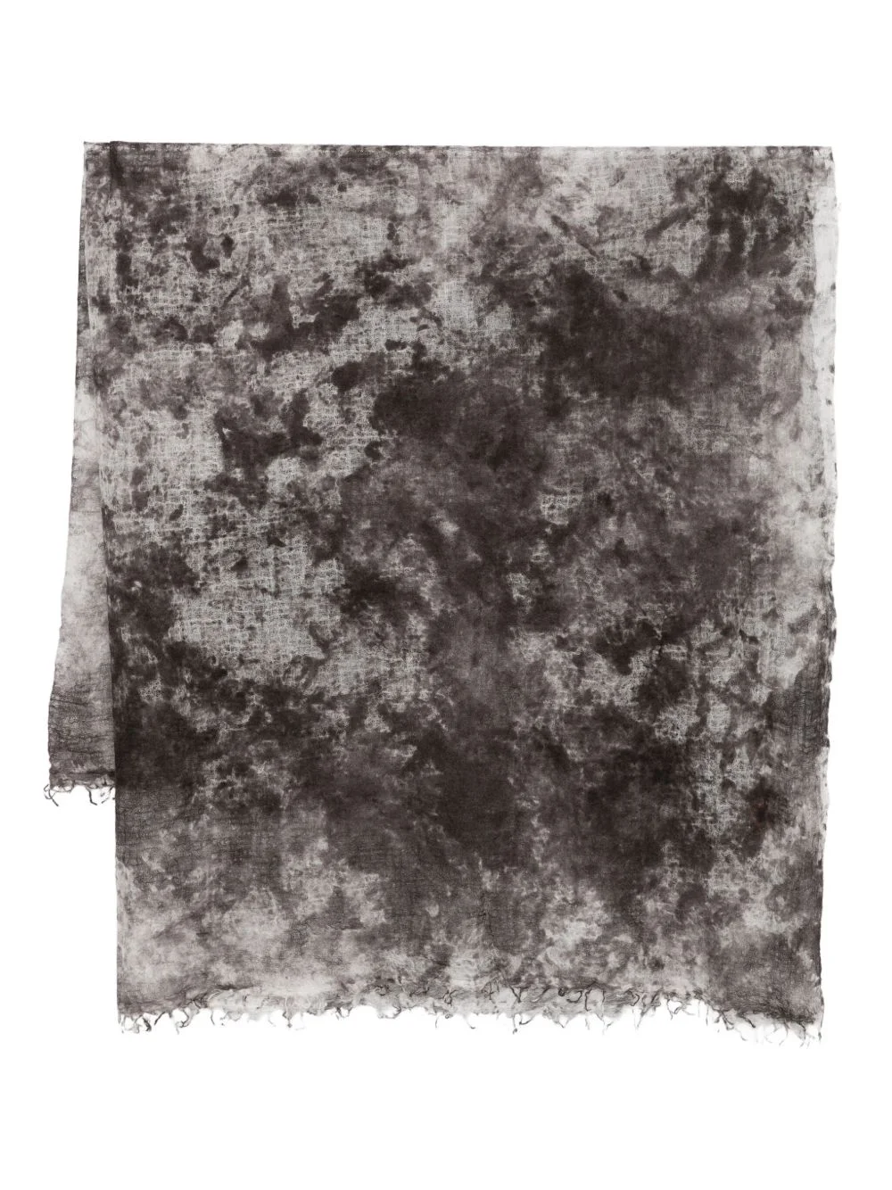 mottled cashmere scarf - 1