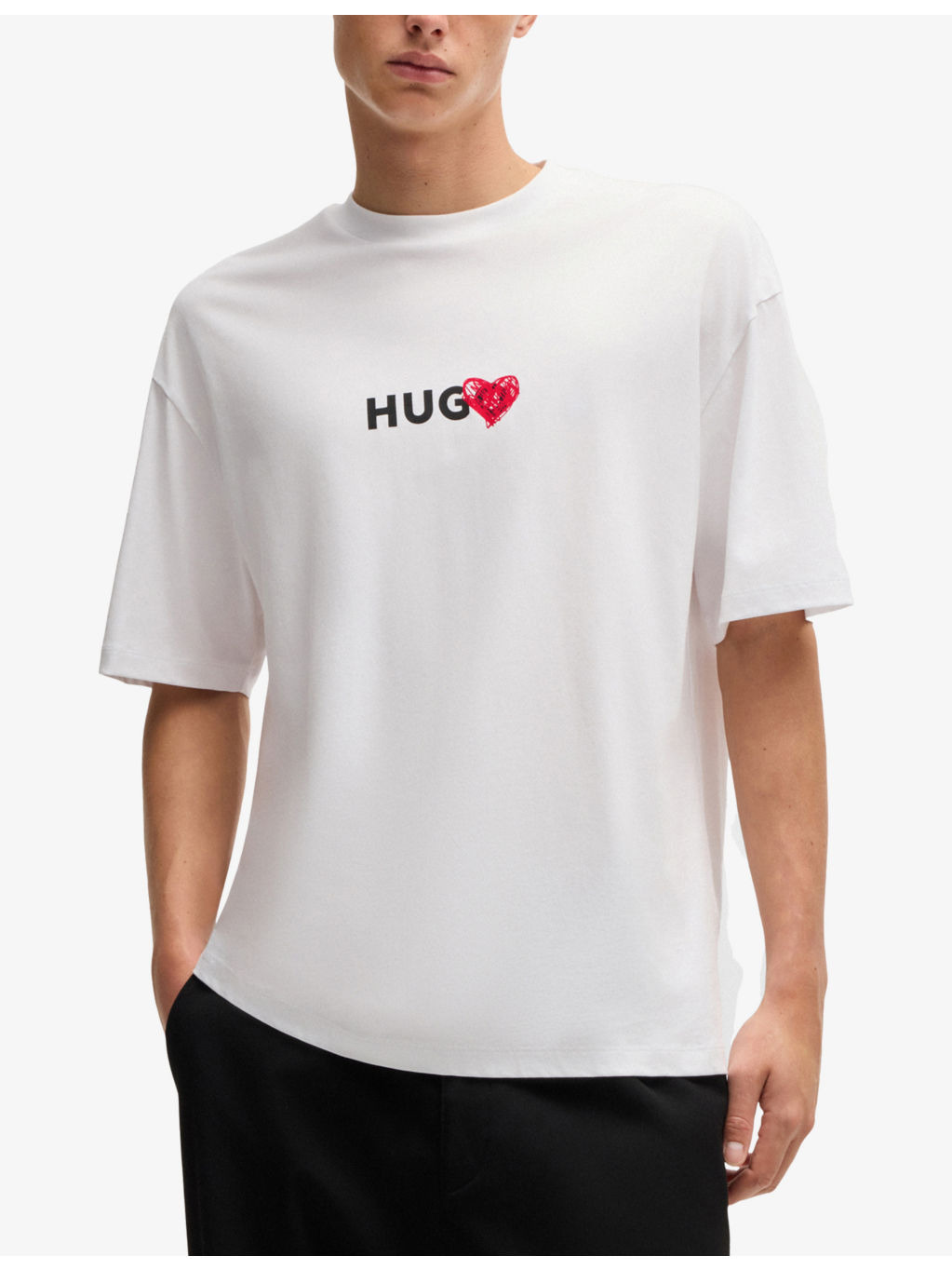 Branded-print relaxed-fit cotton-jersey T-shirt - 3