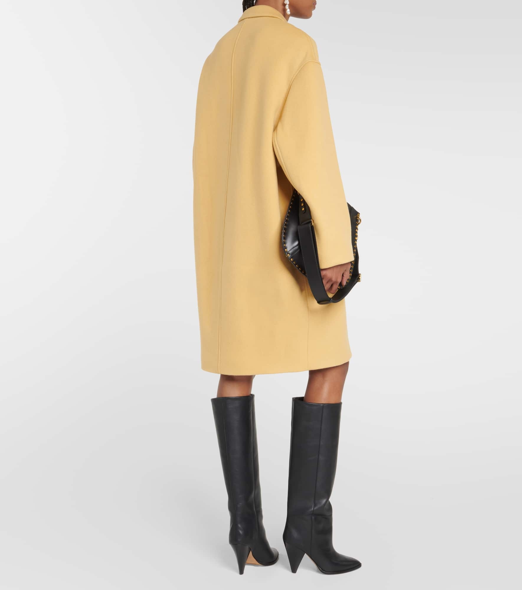 Efegozi wool-blend coat - 3