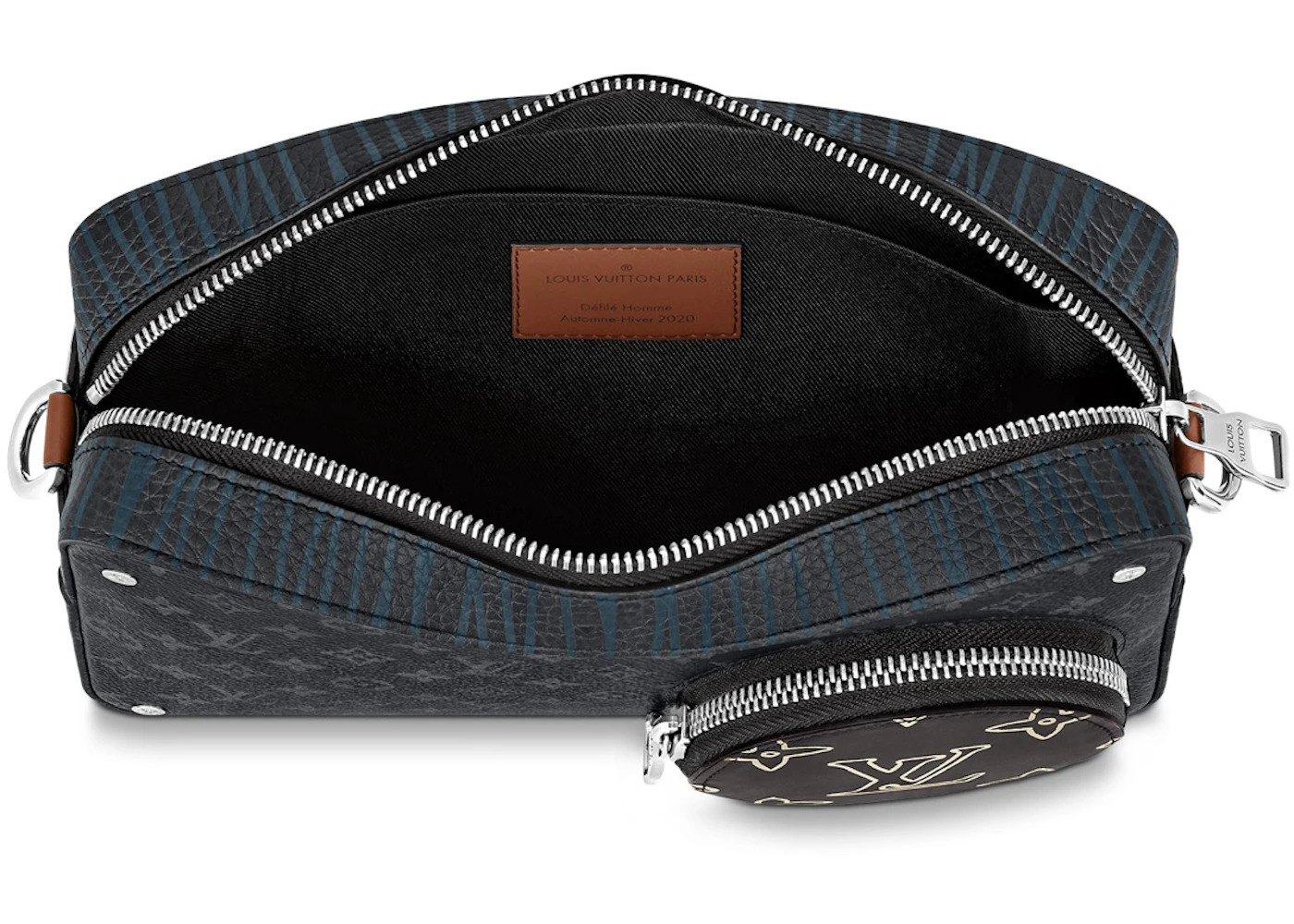Louis Vuitton Volga On Strap Monogram Eclipse Patchwork Multicolor - 3