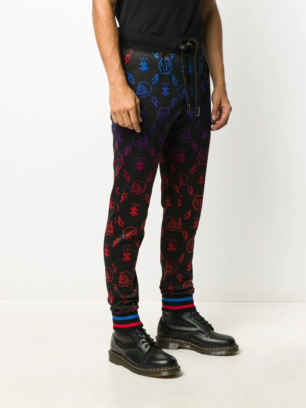 skull-print jogging trousers - 3