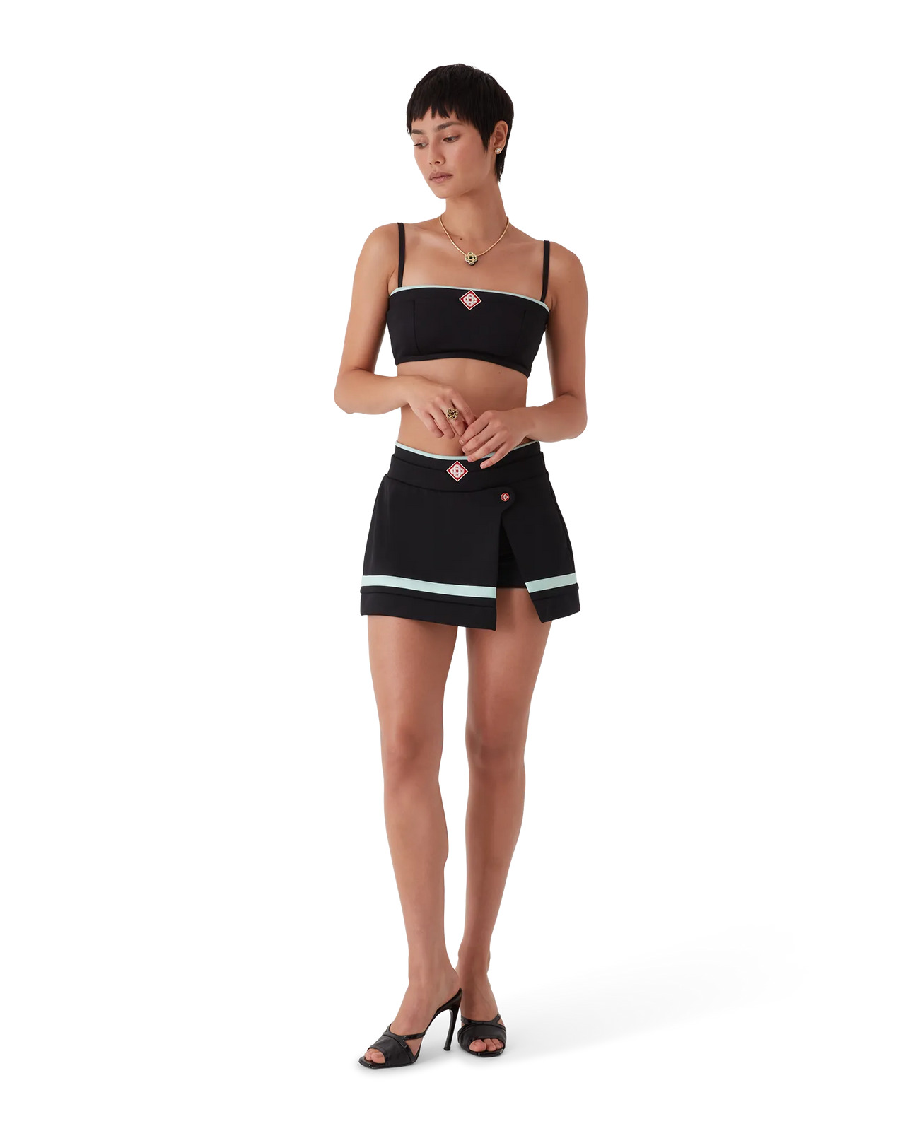 Tricot Mini Skirt - 2
