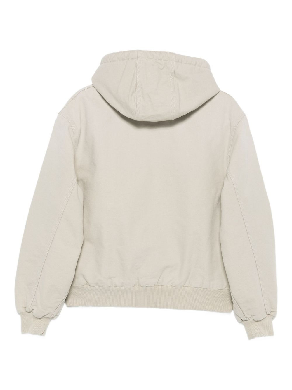 hooded zip-up jacket - 2