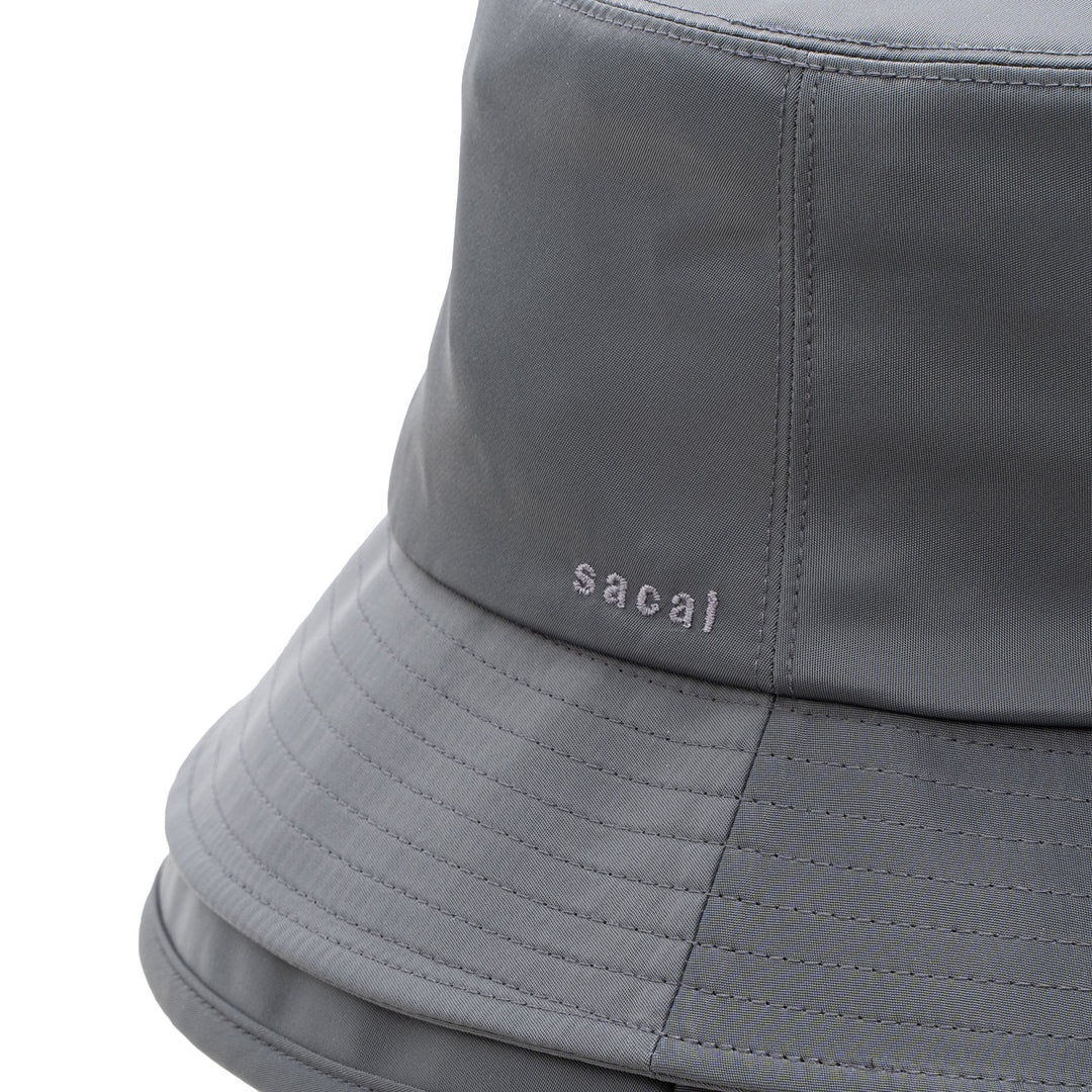 sacai Nylon Twill Double Brim Hat | REVERSIBLE