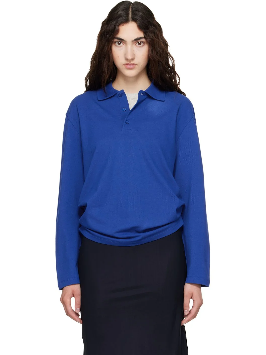 SSENSE Exclusive Blue Diana Polo - 1