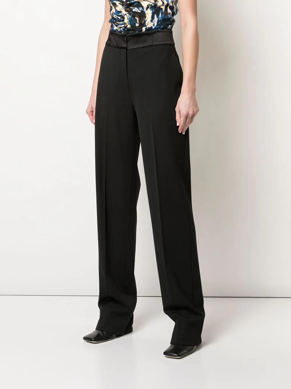 high-waist tailored trousers - 3