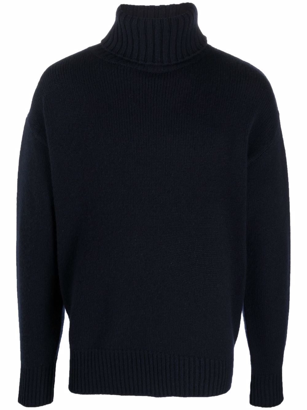 Oversized roll-neck cashmere jumper - 1