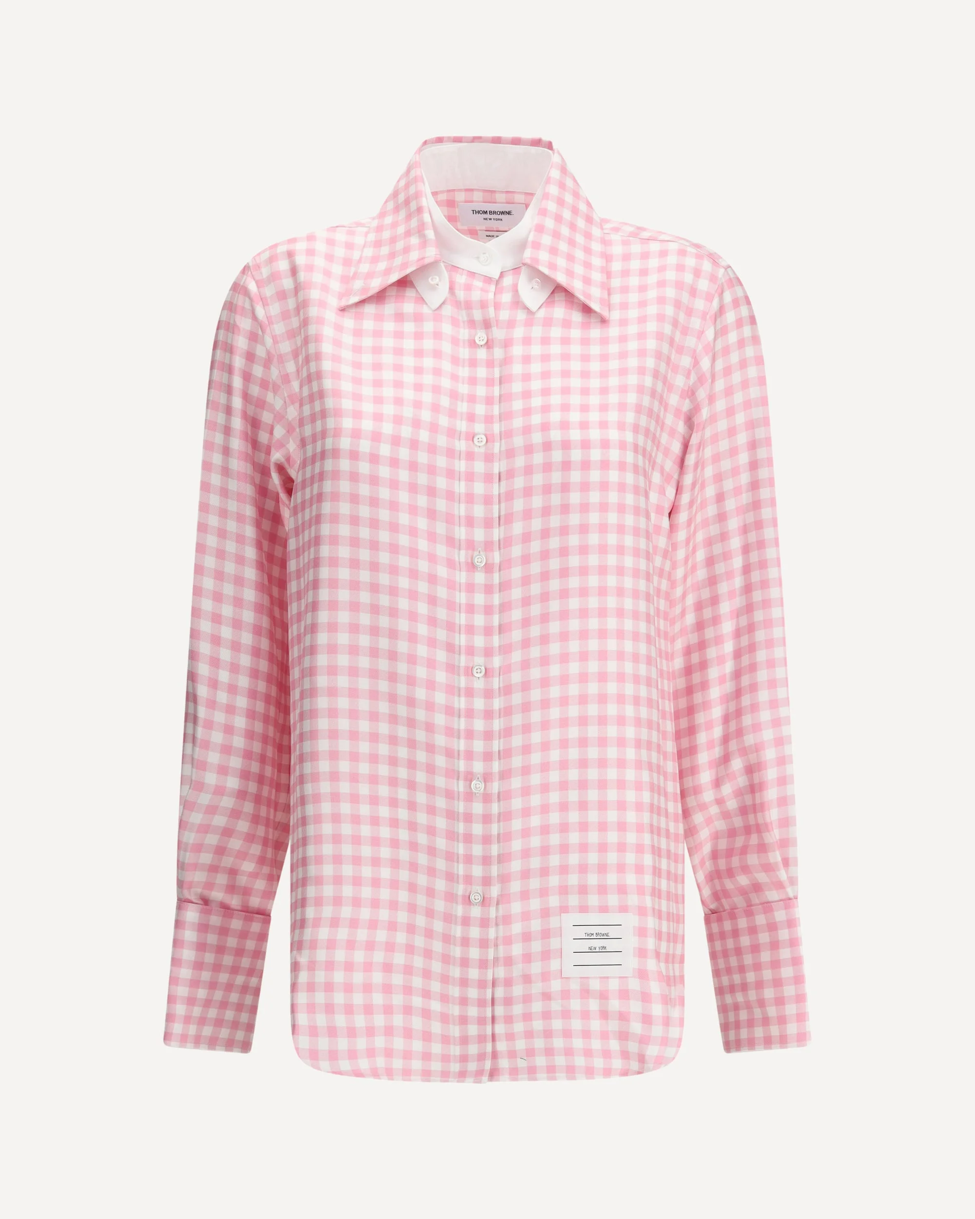 Checked silk Shirt - 1
