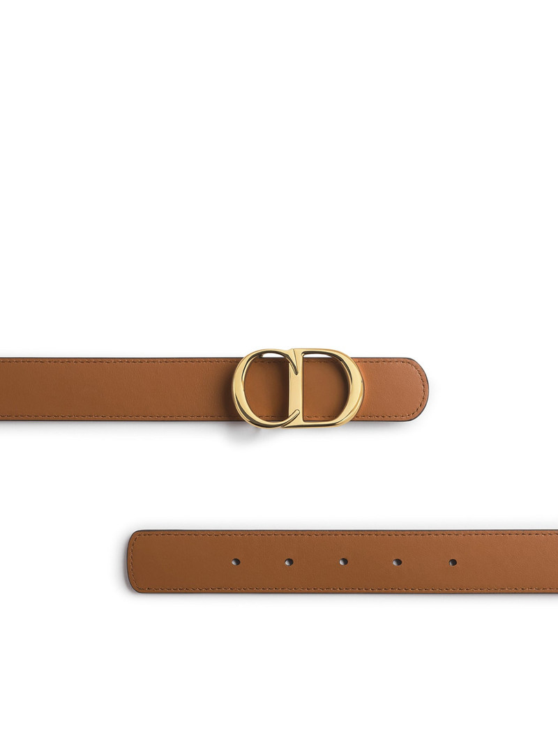 CD ICON REVERSIBLE CALFSKIN BELT 4