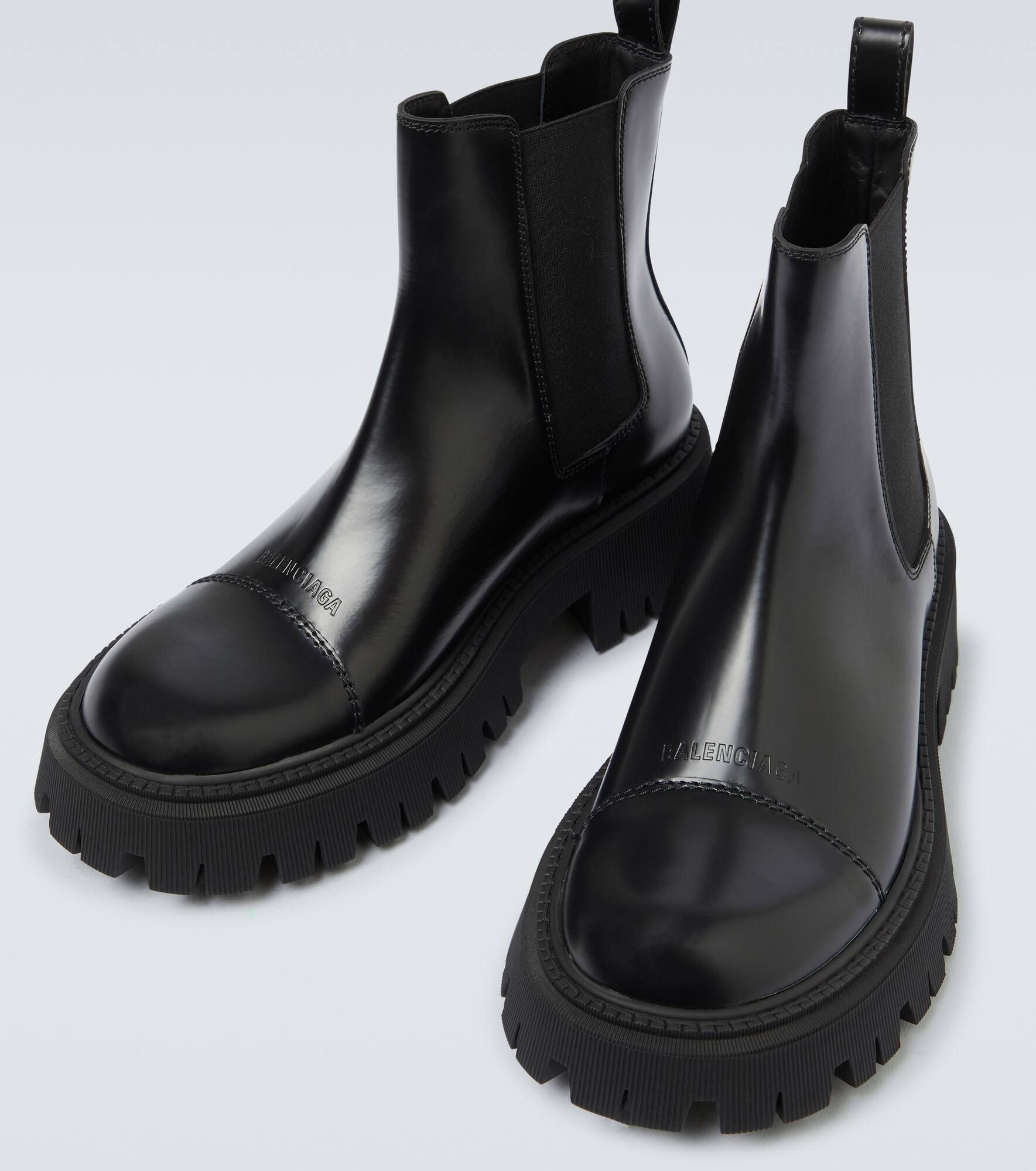 Tractor leather boots - 3