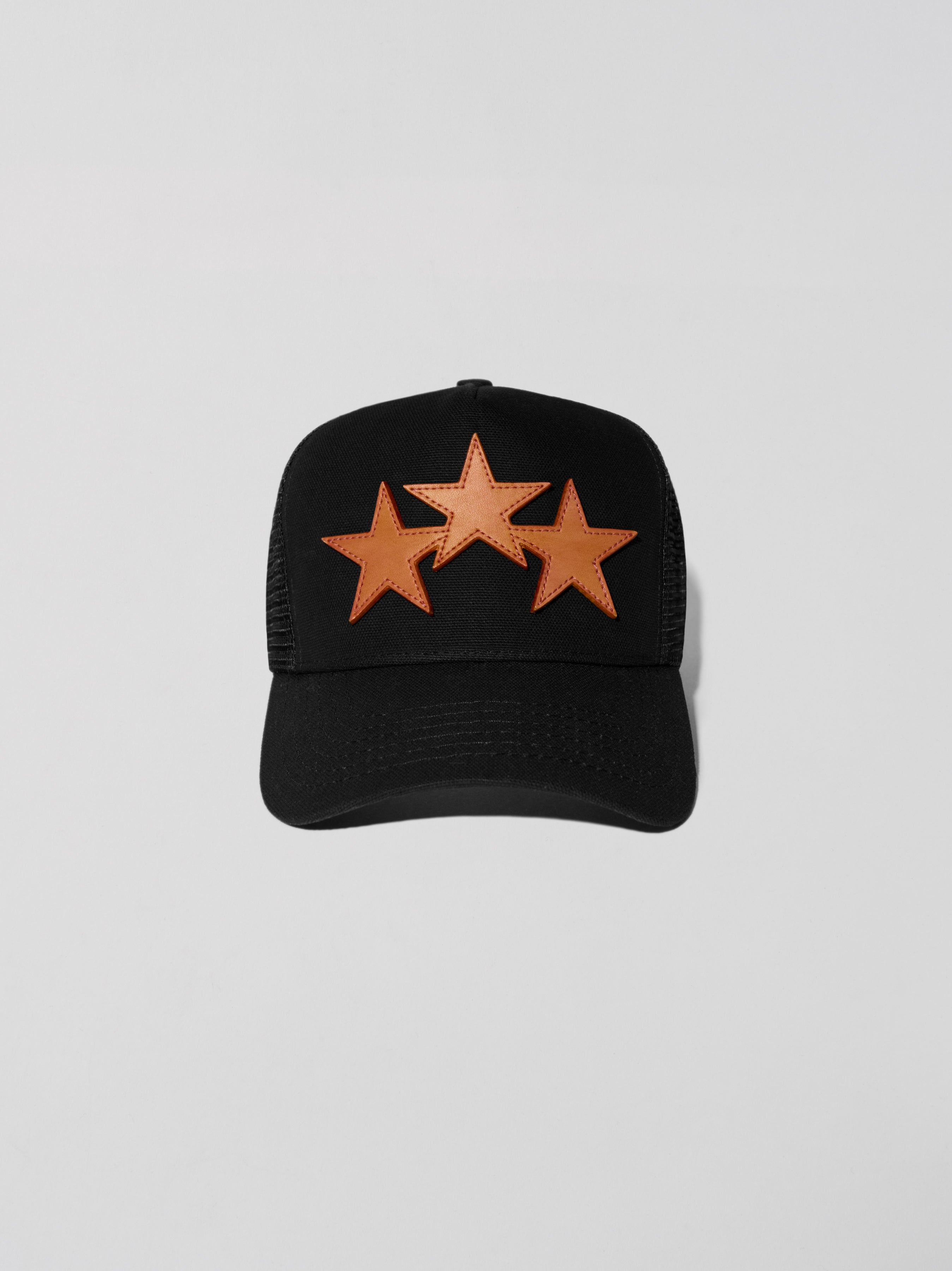 3 STAR TRUCKER HAT - 1