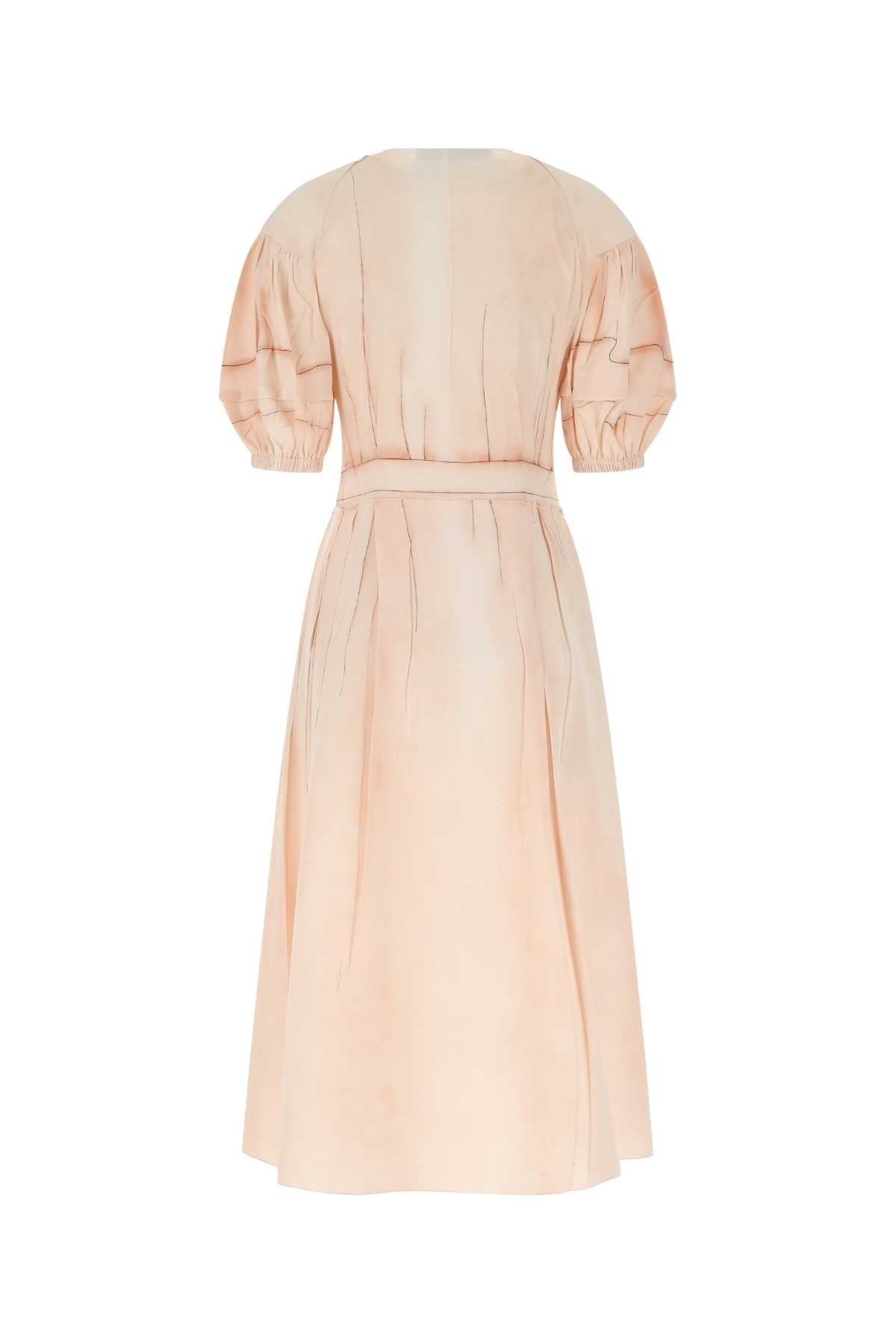 Prada Women Pink Silk Dress - 2