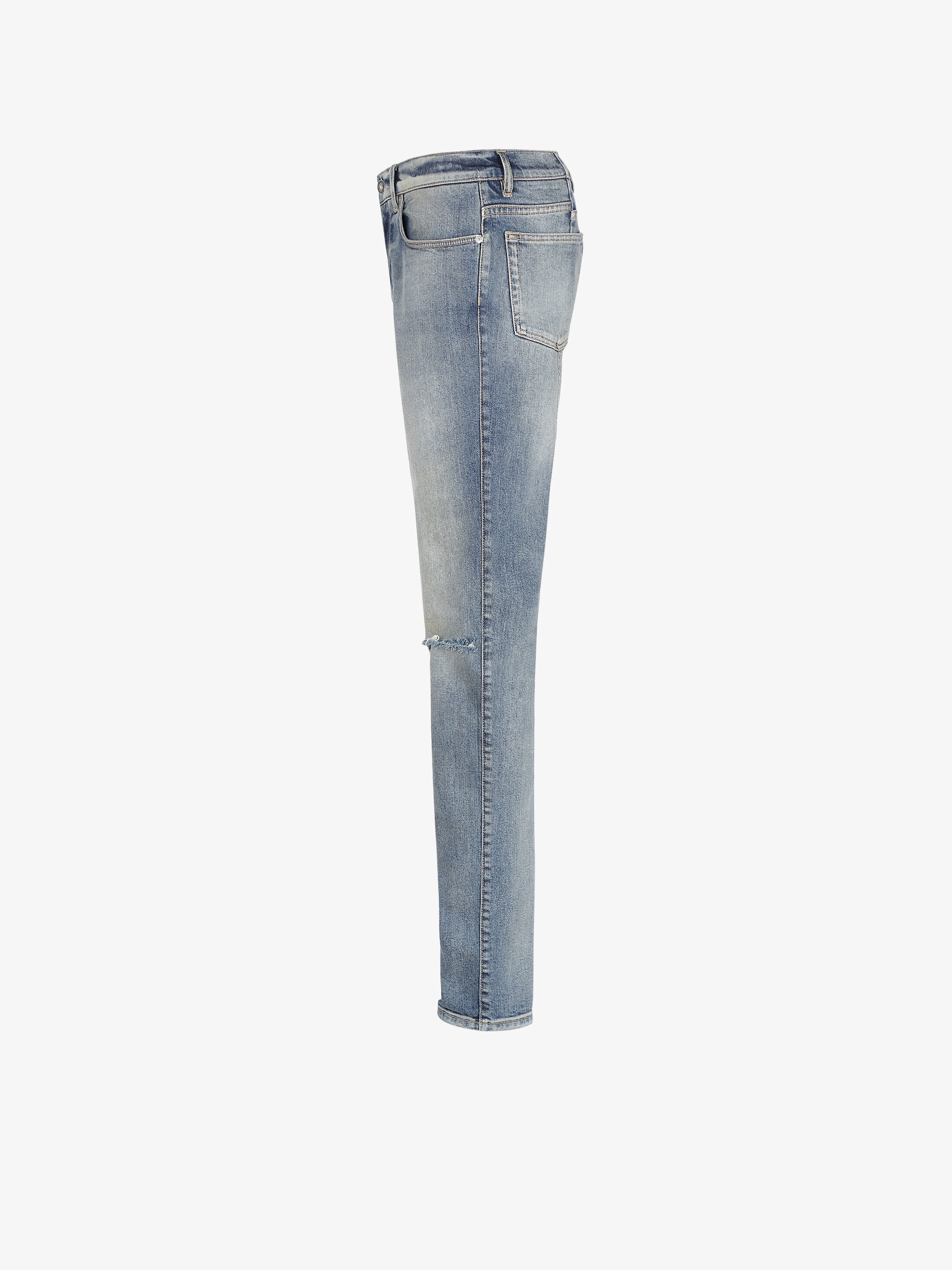 Destroyed washed-out skinny jeans - 3