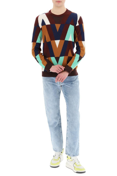 Valentino OPTICAL VALENTINO CASHMERE WOOL SWEATER outlook