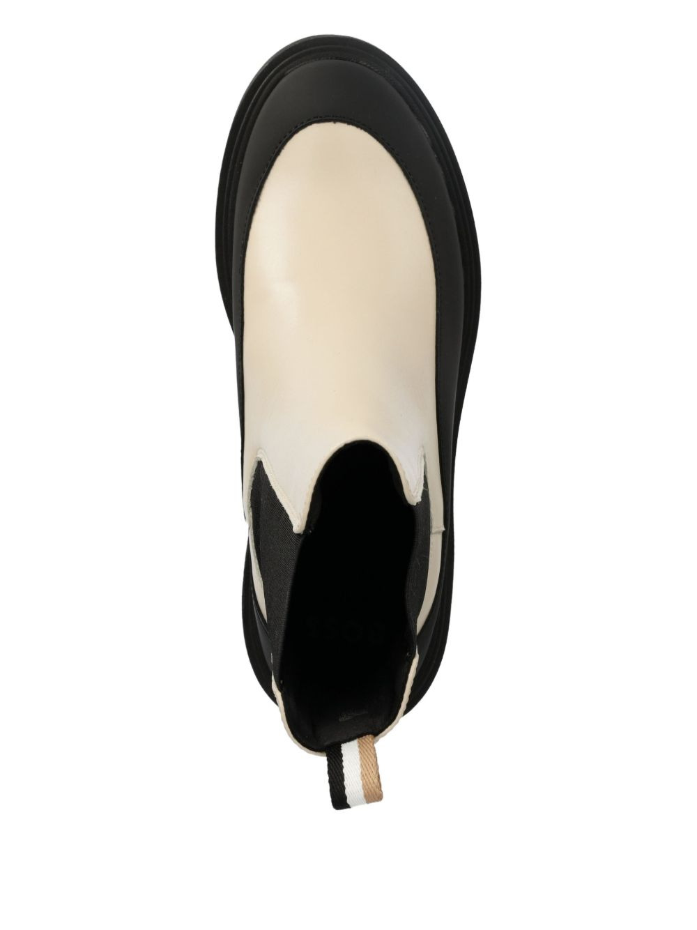 70mm elastic-panels platform chelsea boots - 3