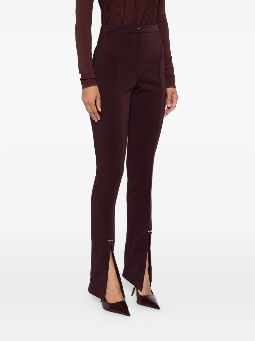 split-hem trousers - 3