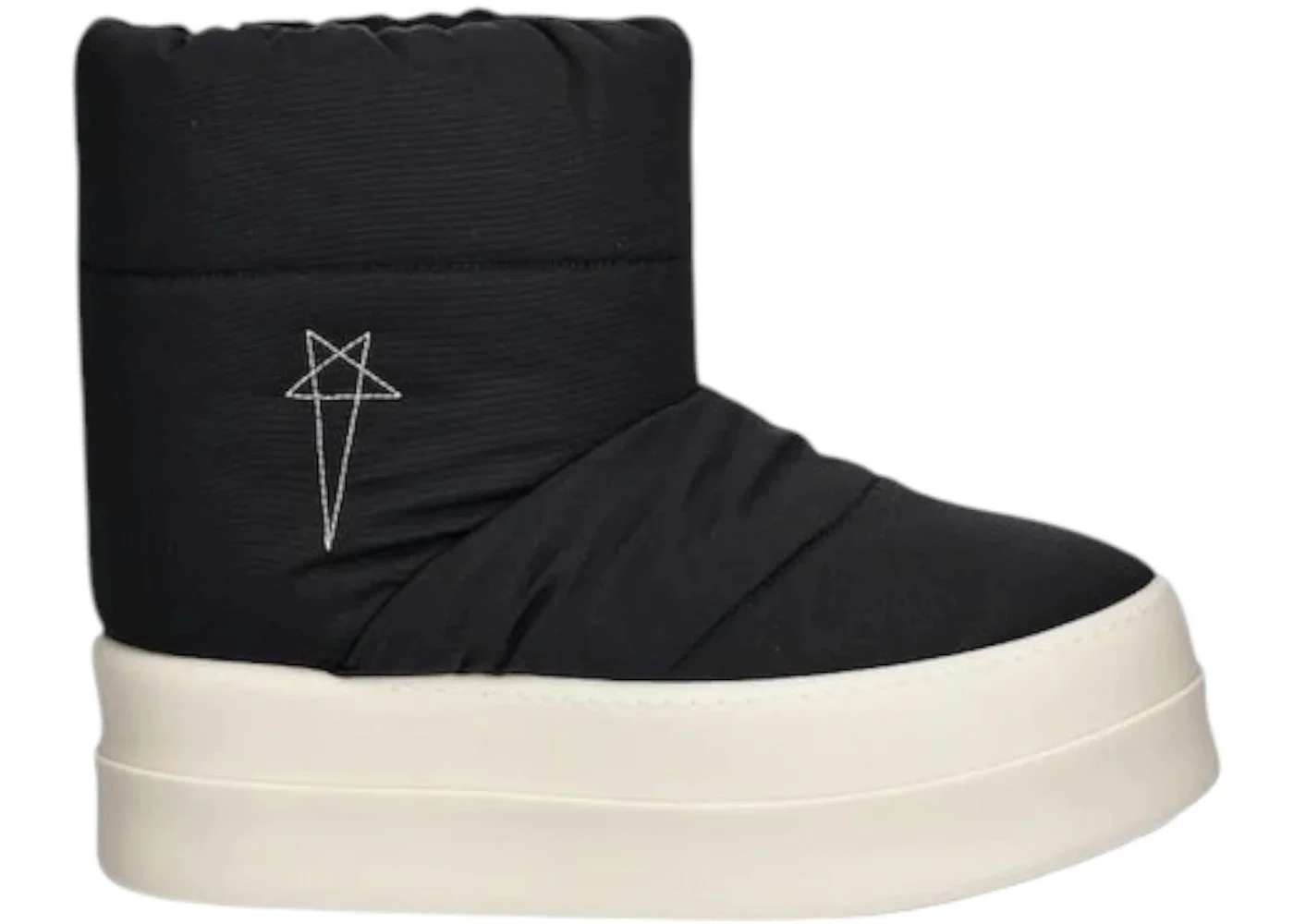 Rick Owens DRKSHDW Mega Bumper Low Lunar Black Pearl - 1