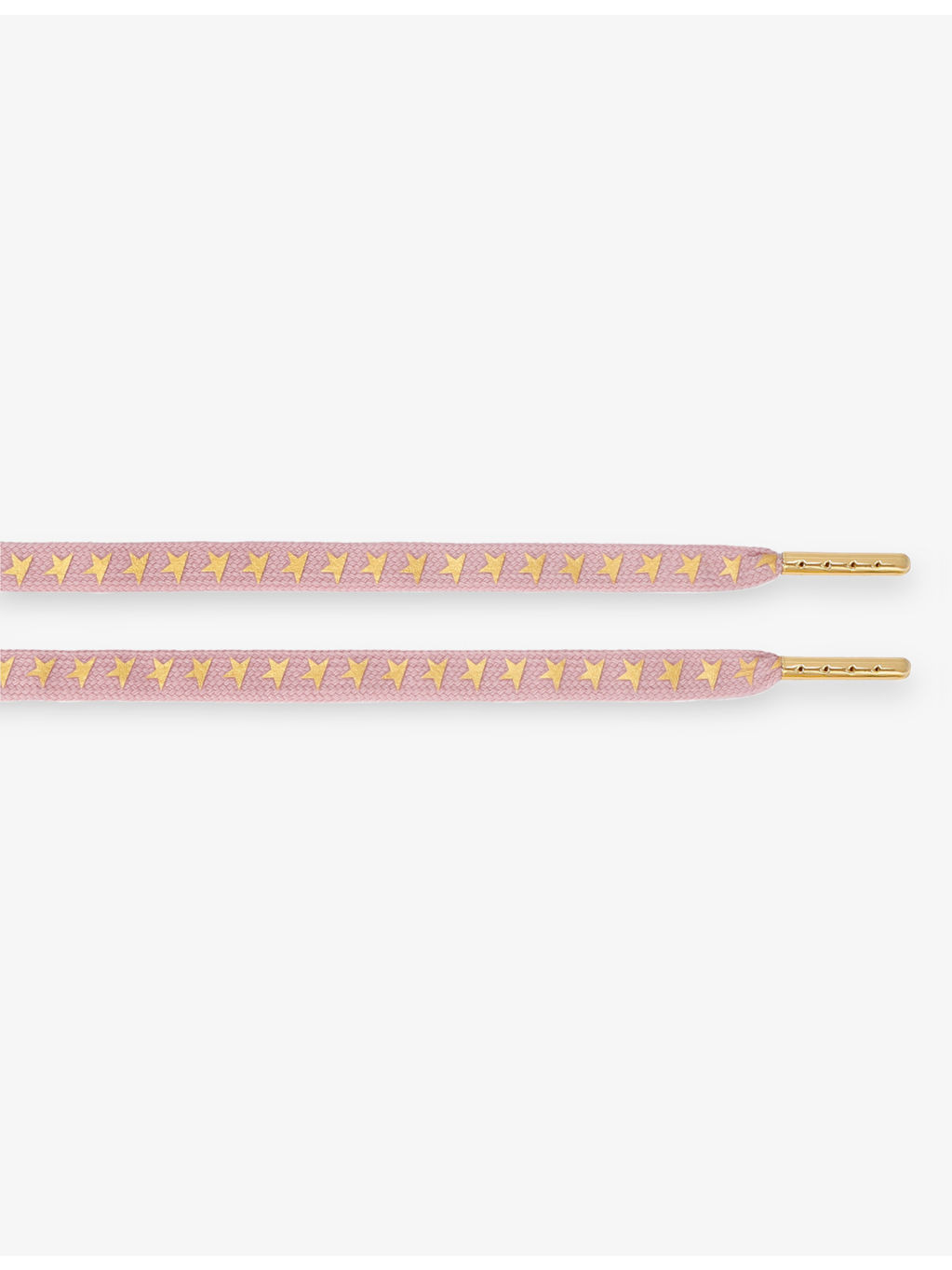 Star-Print Woven Laces - 2