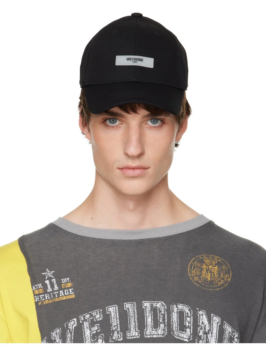 Black Logo Patch Cap - 1