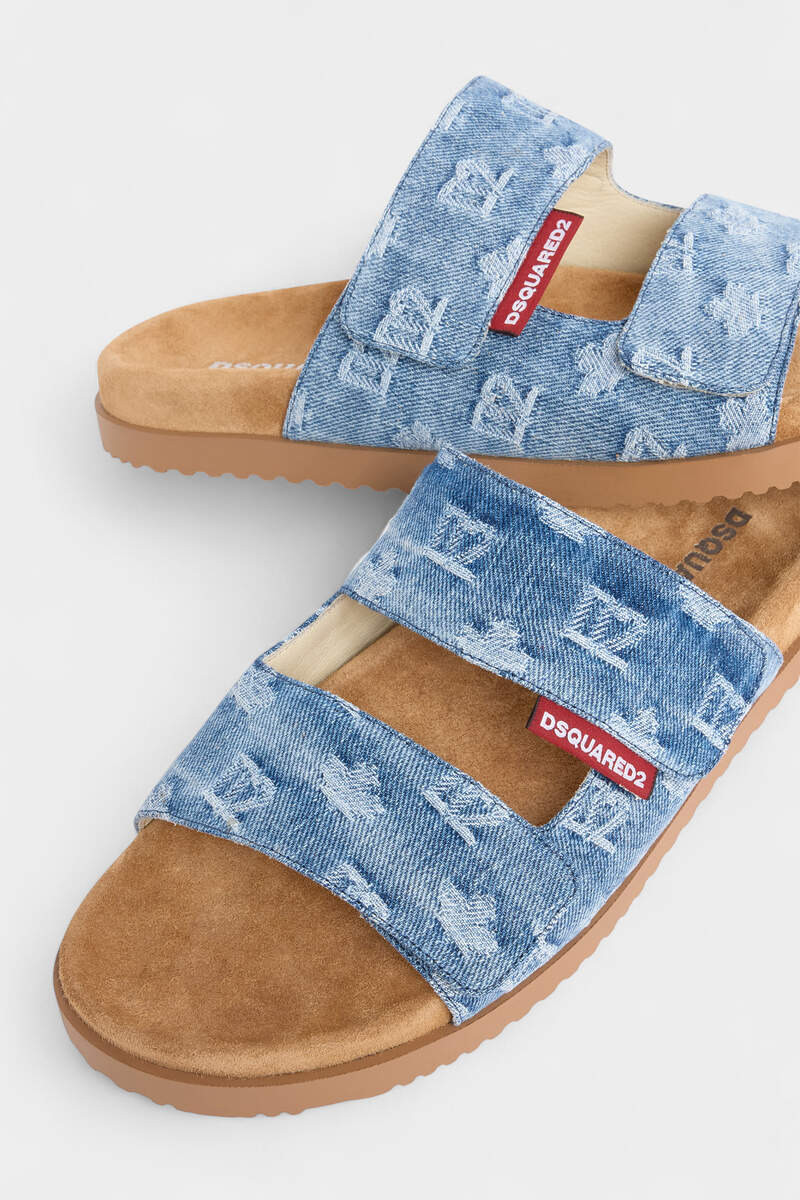 D2 MONOGRAM SANDALS 4