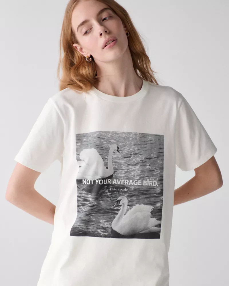 kate spade Not Your Average Bird Tee outlook