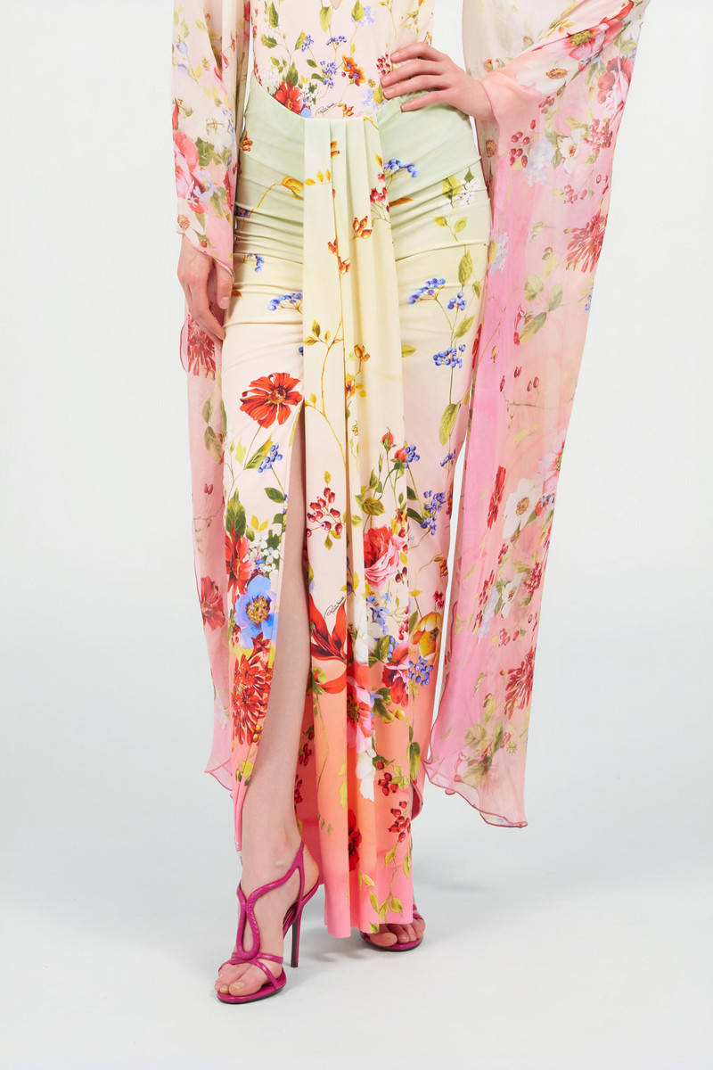 Miami Flowers Sarong 3
