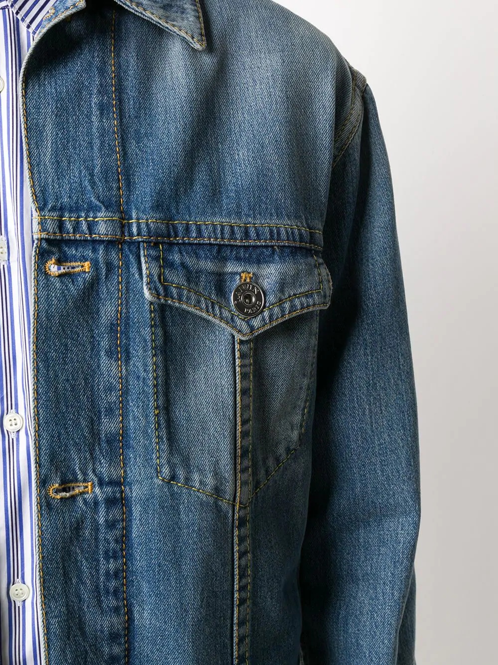 drop-shoulder denim jacket - 5