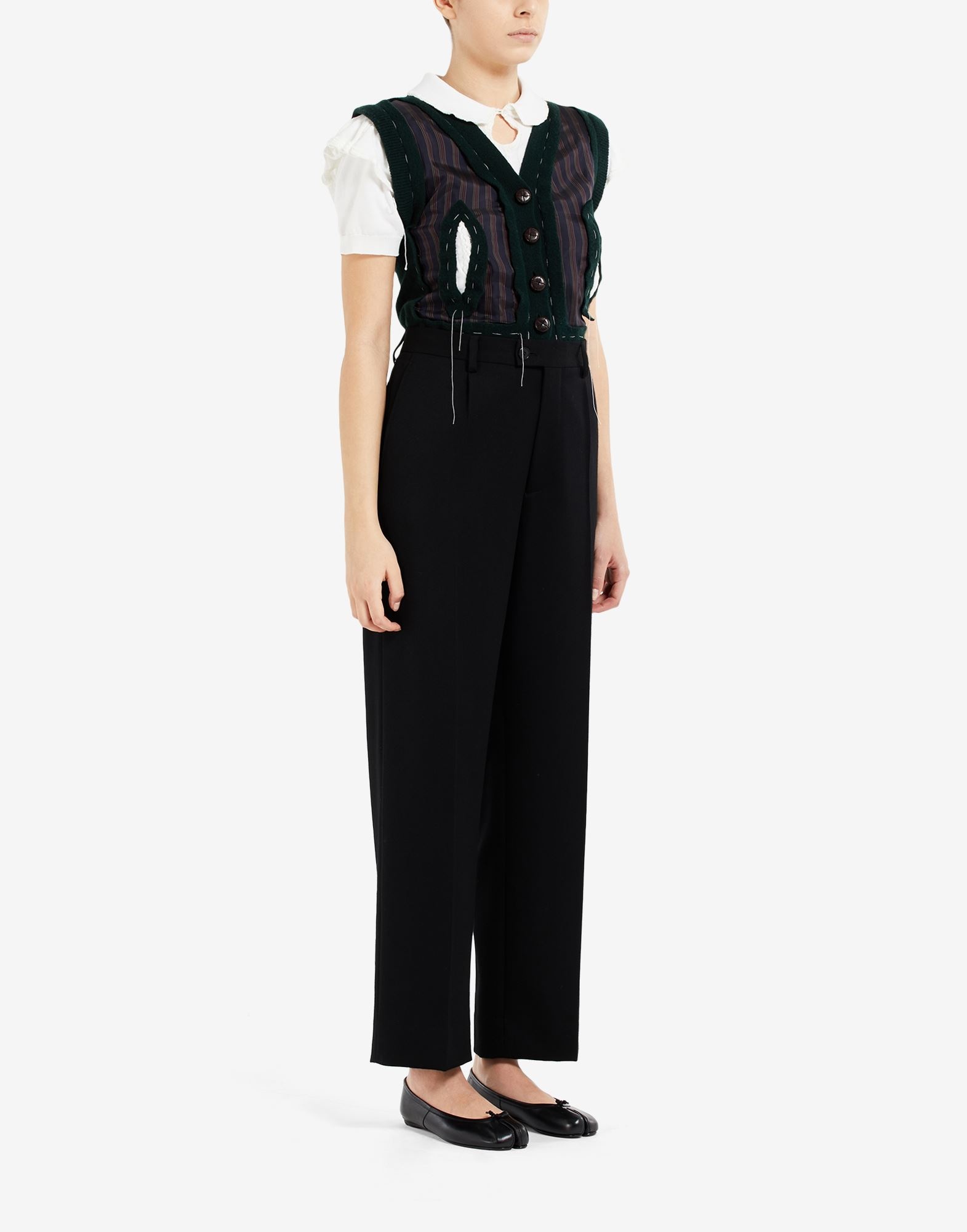 Black Straight Leg Pant - 3