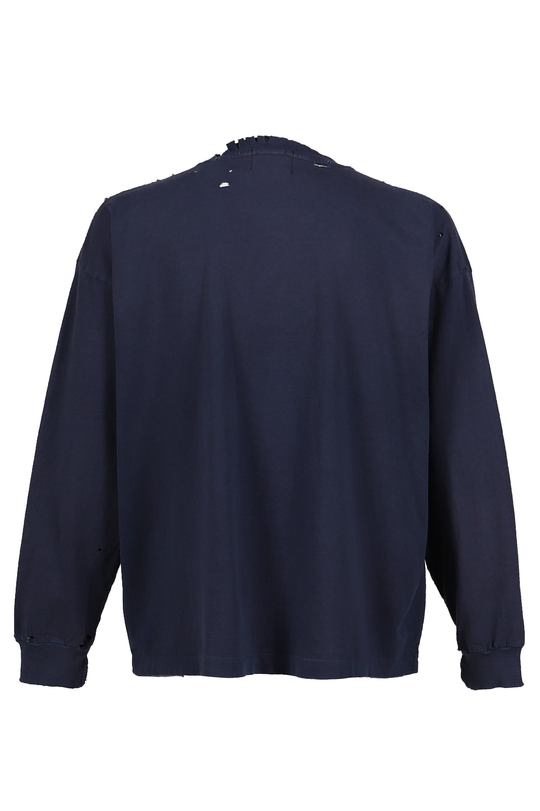CLASSIC LOGO LS T-SHIRT / FADED MIDNIGHT - 6