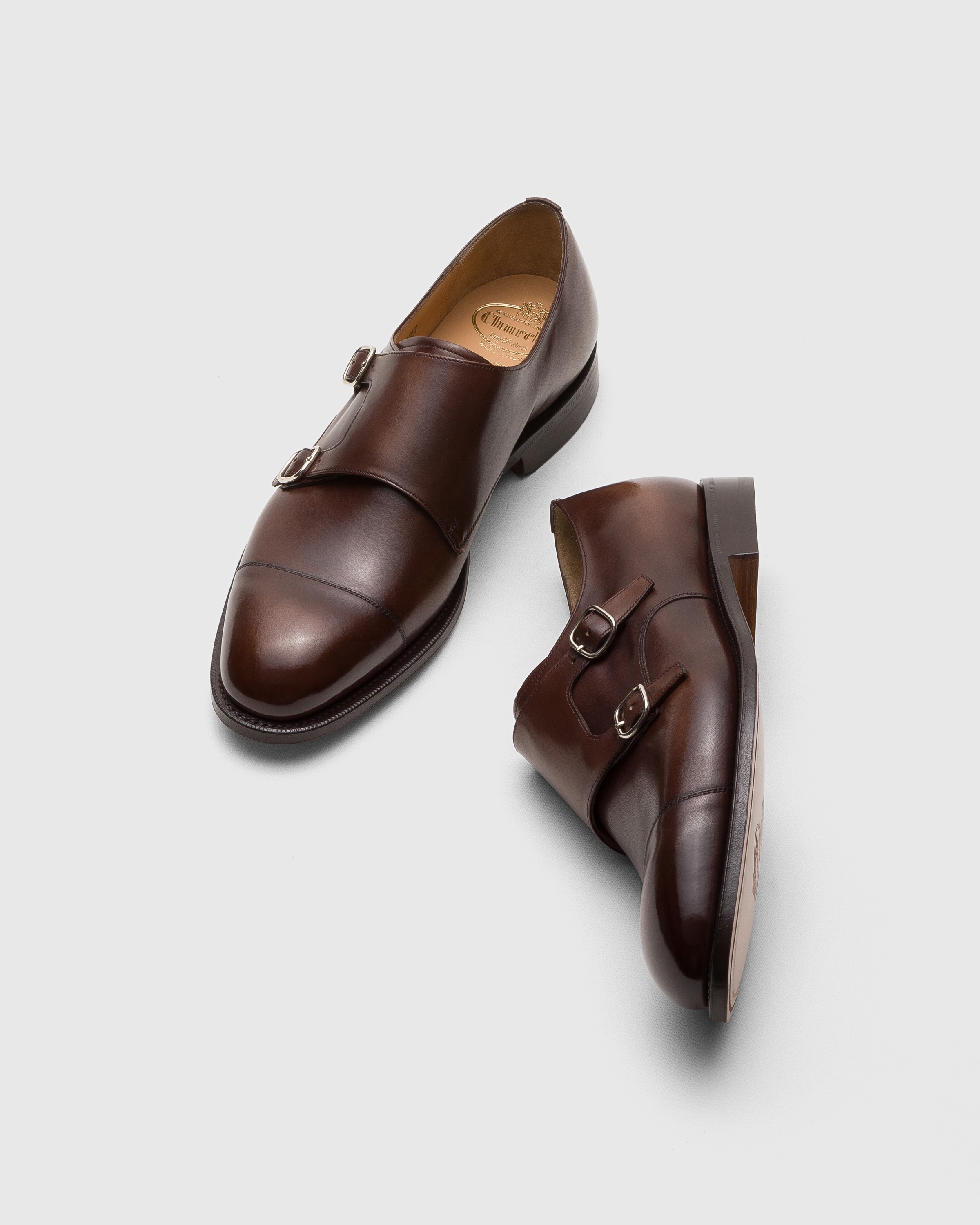 Bleached Calfskin Monk Strap - 2