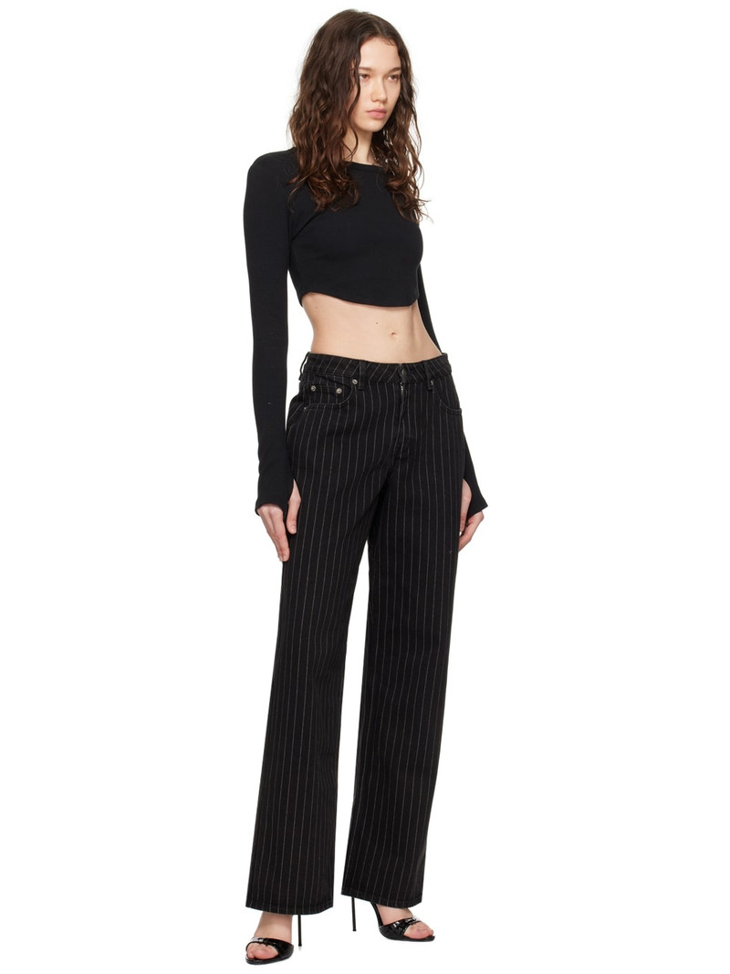 Ksubi Black Low Rider Jeans outlook