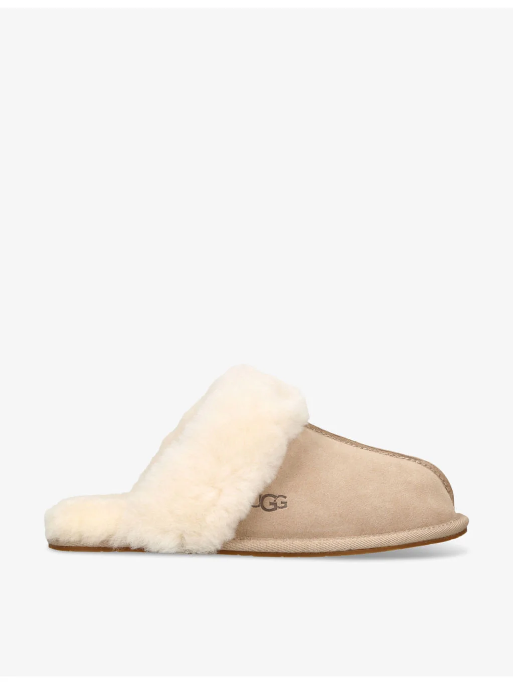 Scuffette II brand-debossed suede slippers - 1