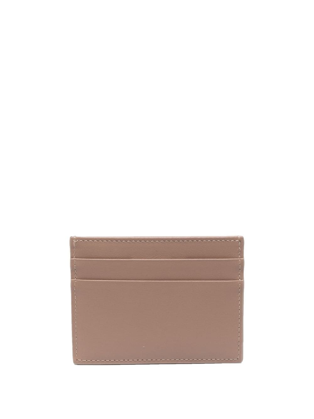 tonal-logo leather cardholder - 2