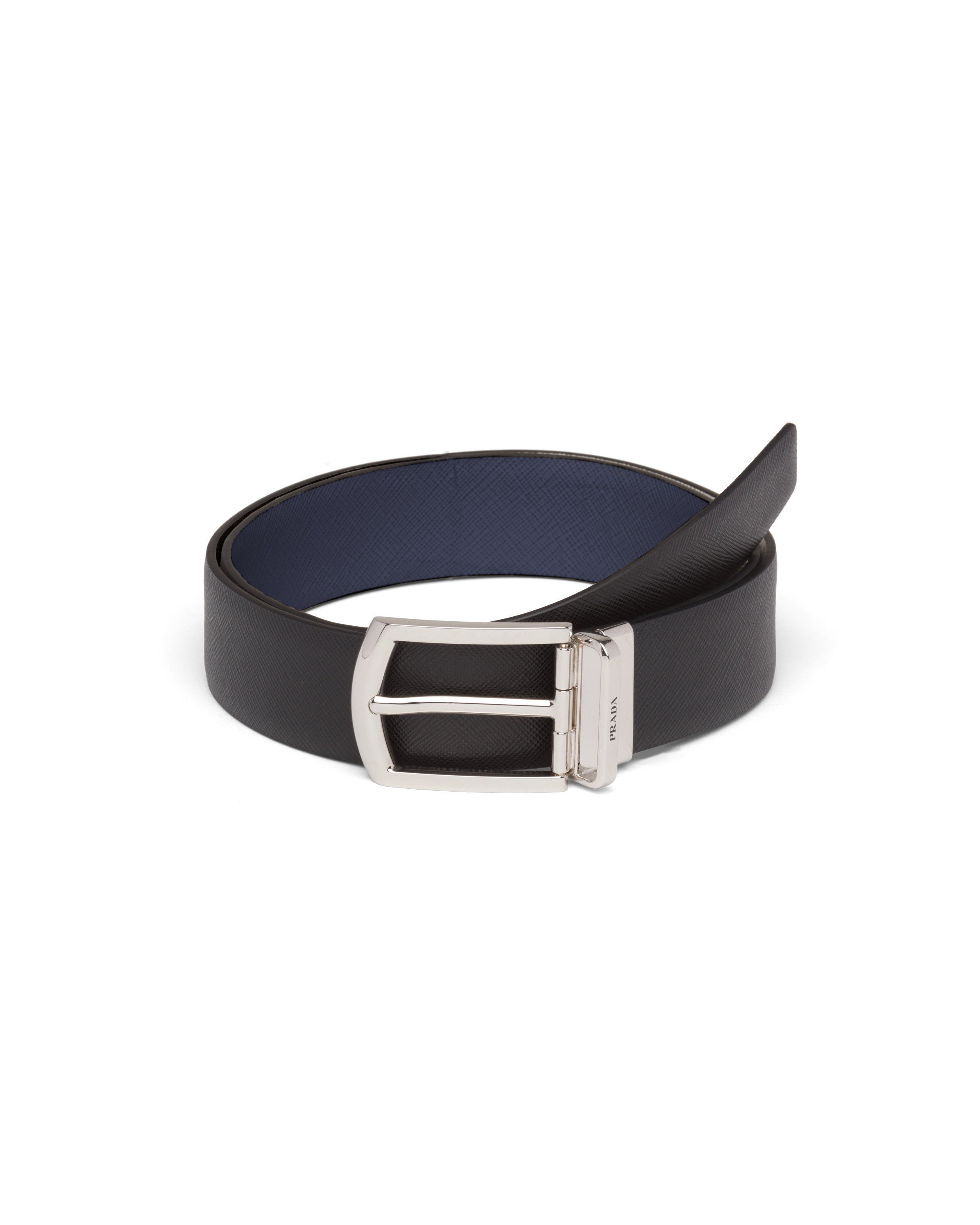 Saffiano leather belt prada hotsell