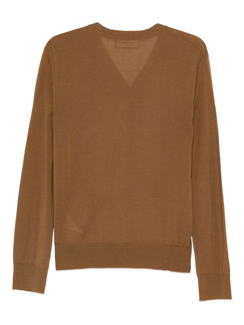 DSQUARED2 logo-embroidered cardigan outlook