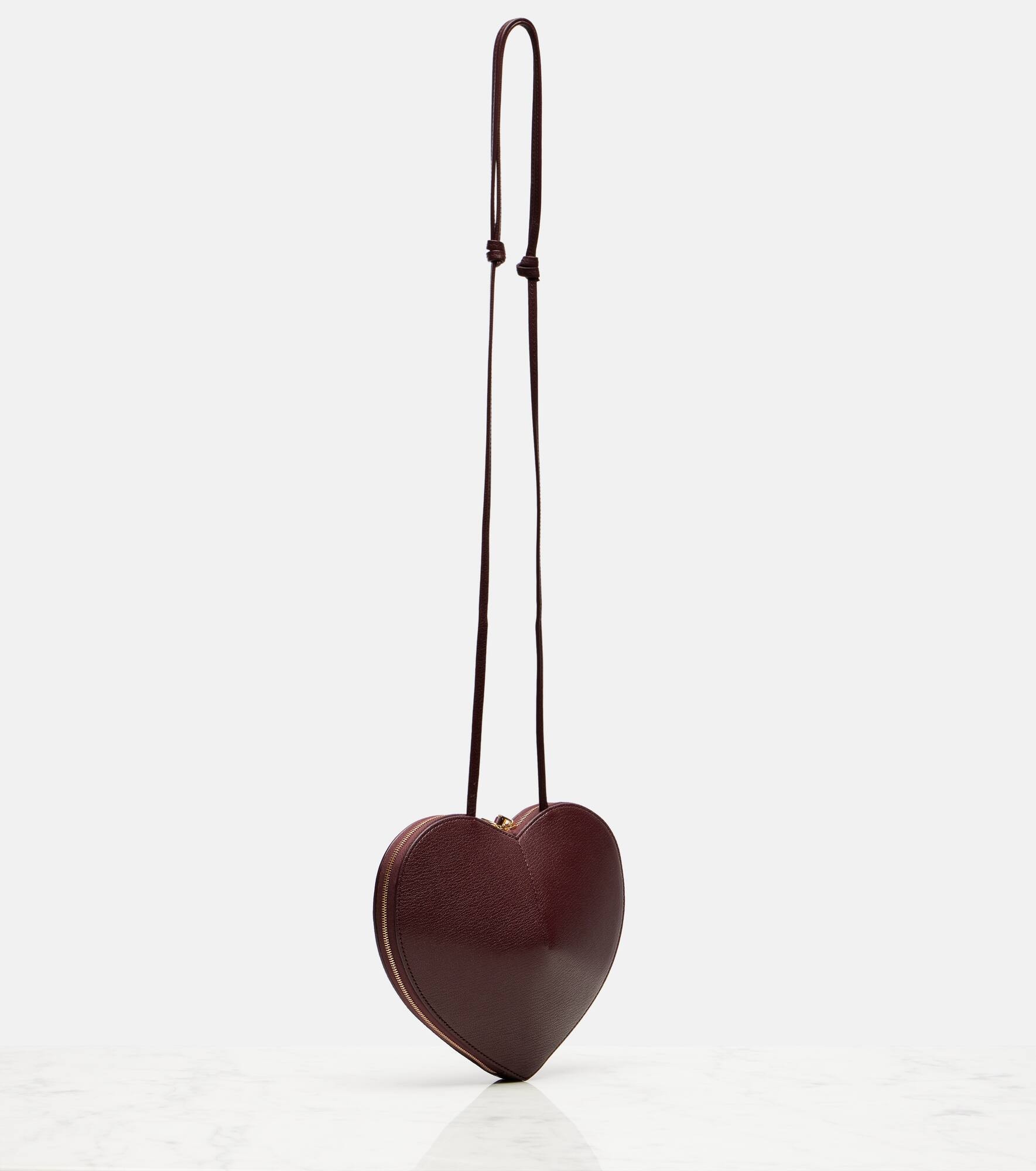 Le Cœur suede shoulder bag - 4