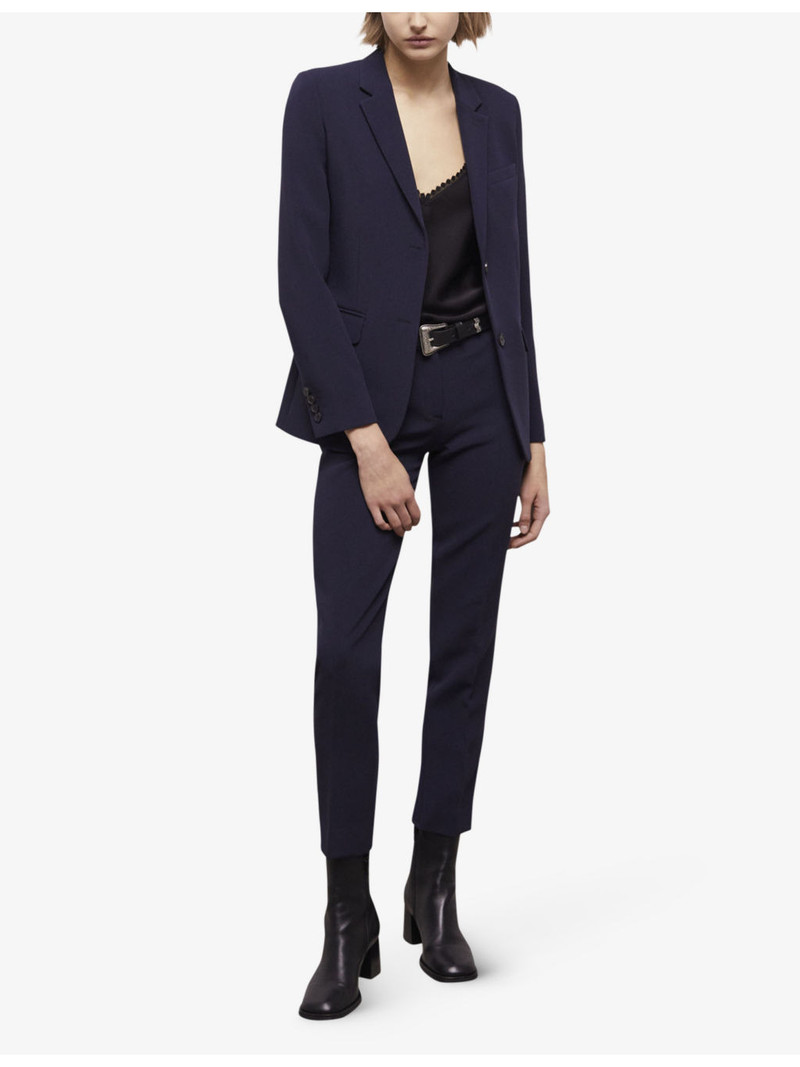 The Kooples Slim-fit single-breasted stretch-woven blazer outlook