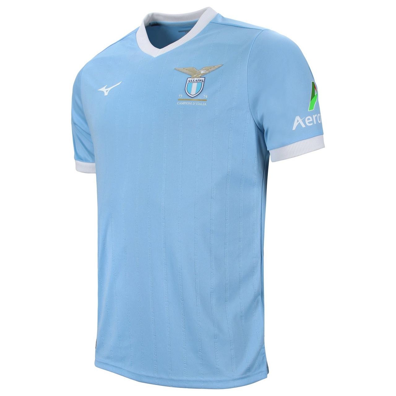 SS Lazio Replica 50th Anniversary Home Jersey - 4