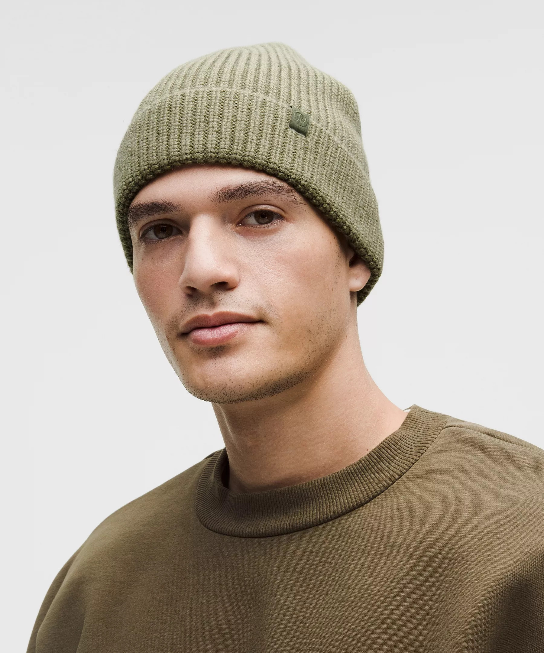 Close-Fit Wool-Blend Ribbed Knit Beanie - 2