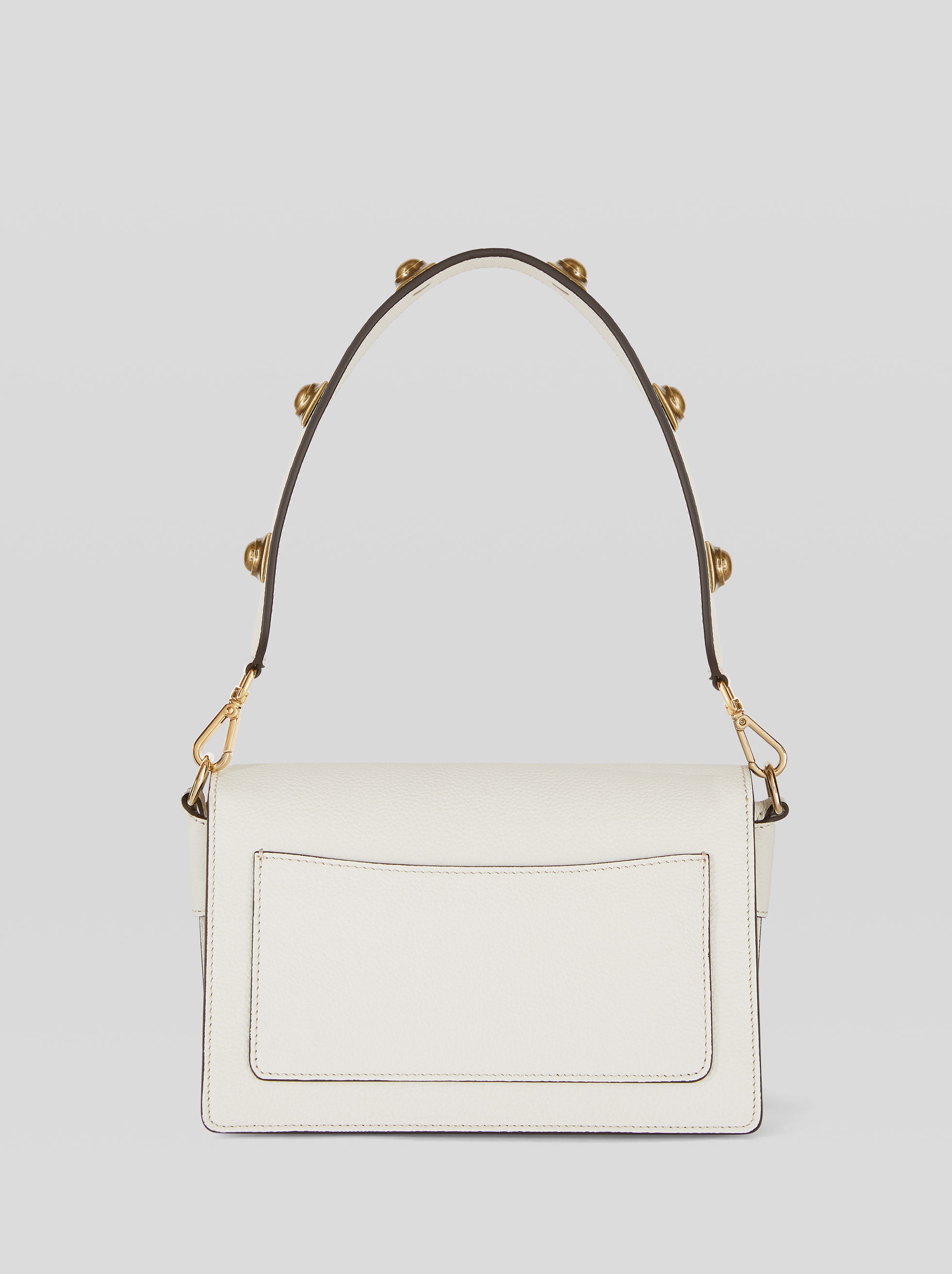 CROWN ME LEATHER SHOULDER BAG - 2