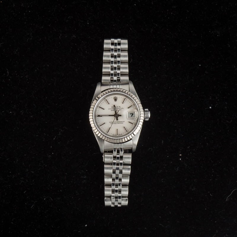 Rolex Lady Datejust 79174 Silver Index Dial - 6